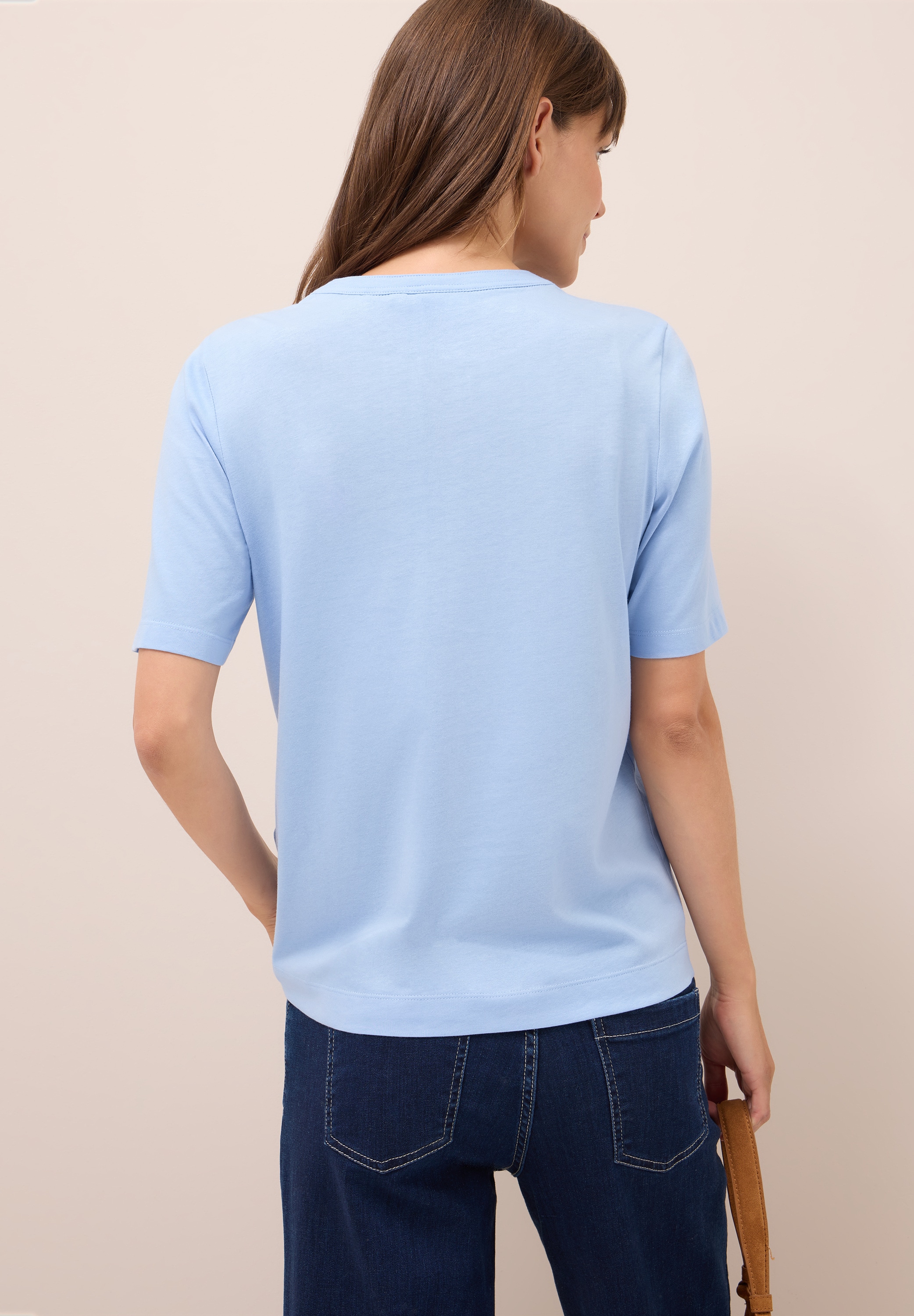 Cecil T-Shirt, mit Knopfleiste