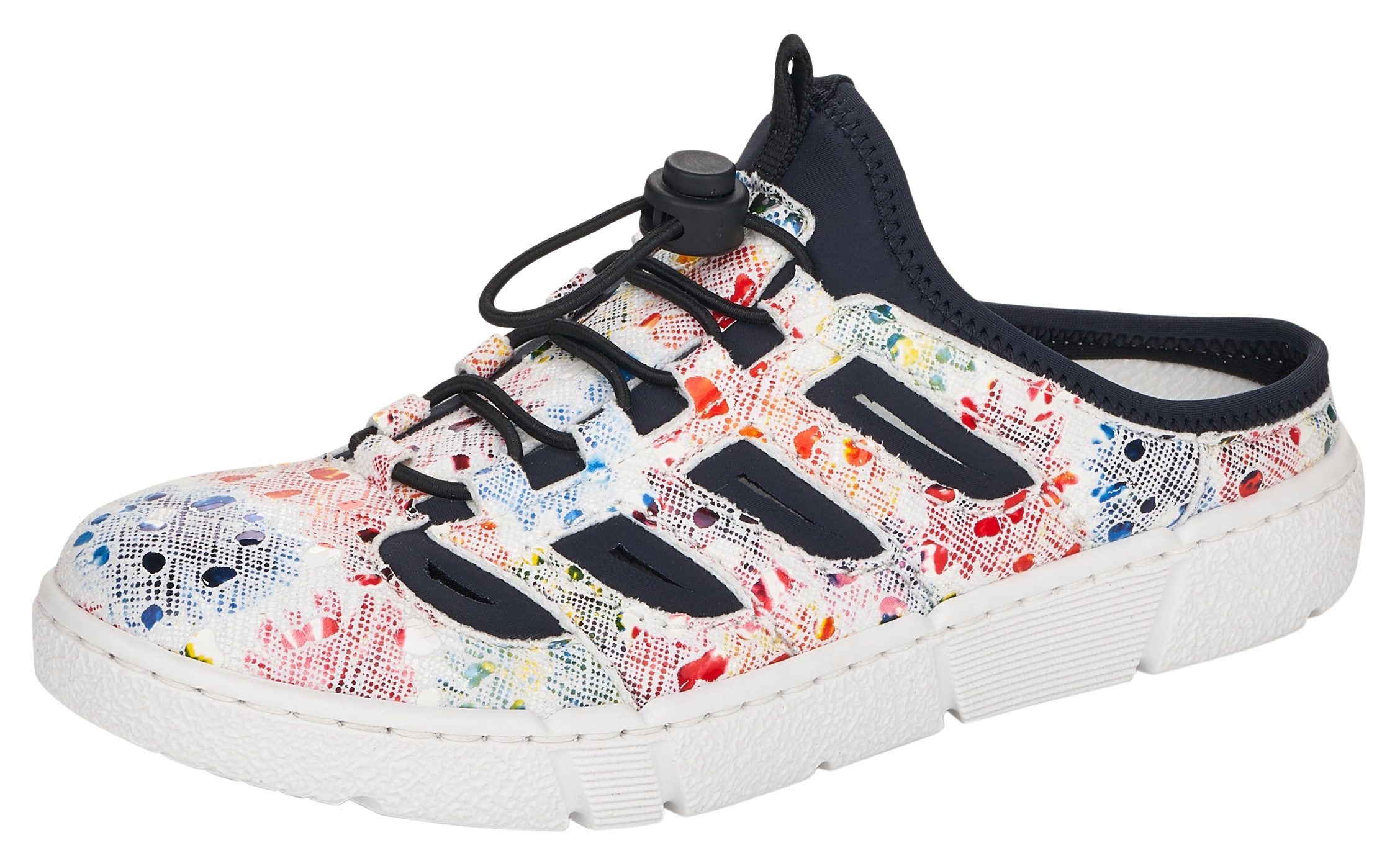 Image of Rieker Clog, mit buntem Druck bei Ackermann Versand Schweiz