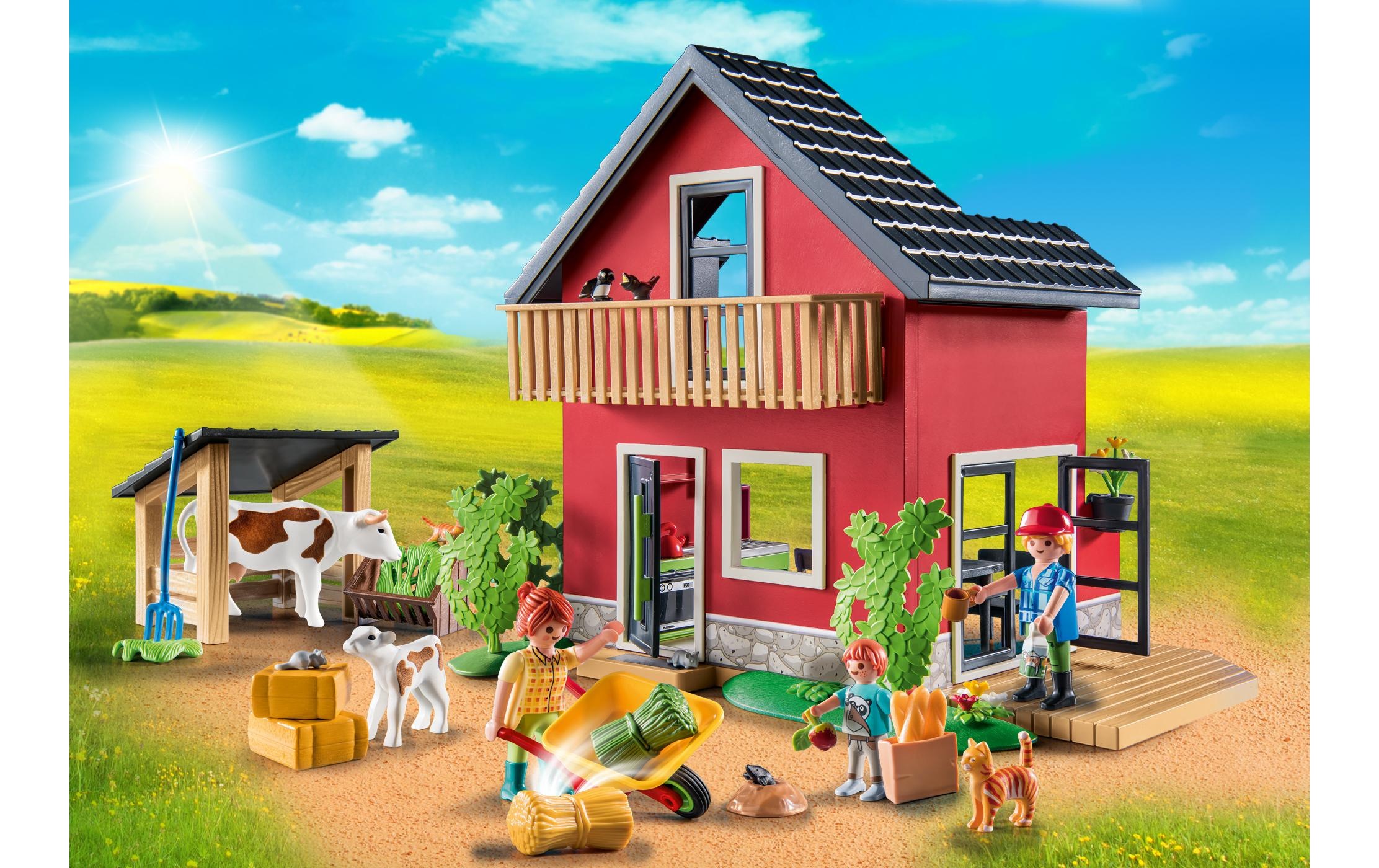 Playmobil® Spielbausteine »Country Bauernhaus 71248«, (137 St.)