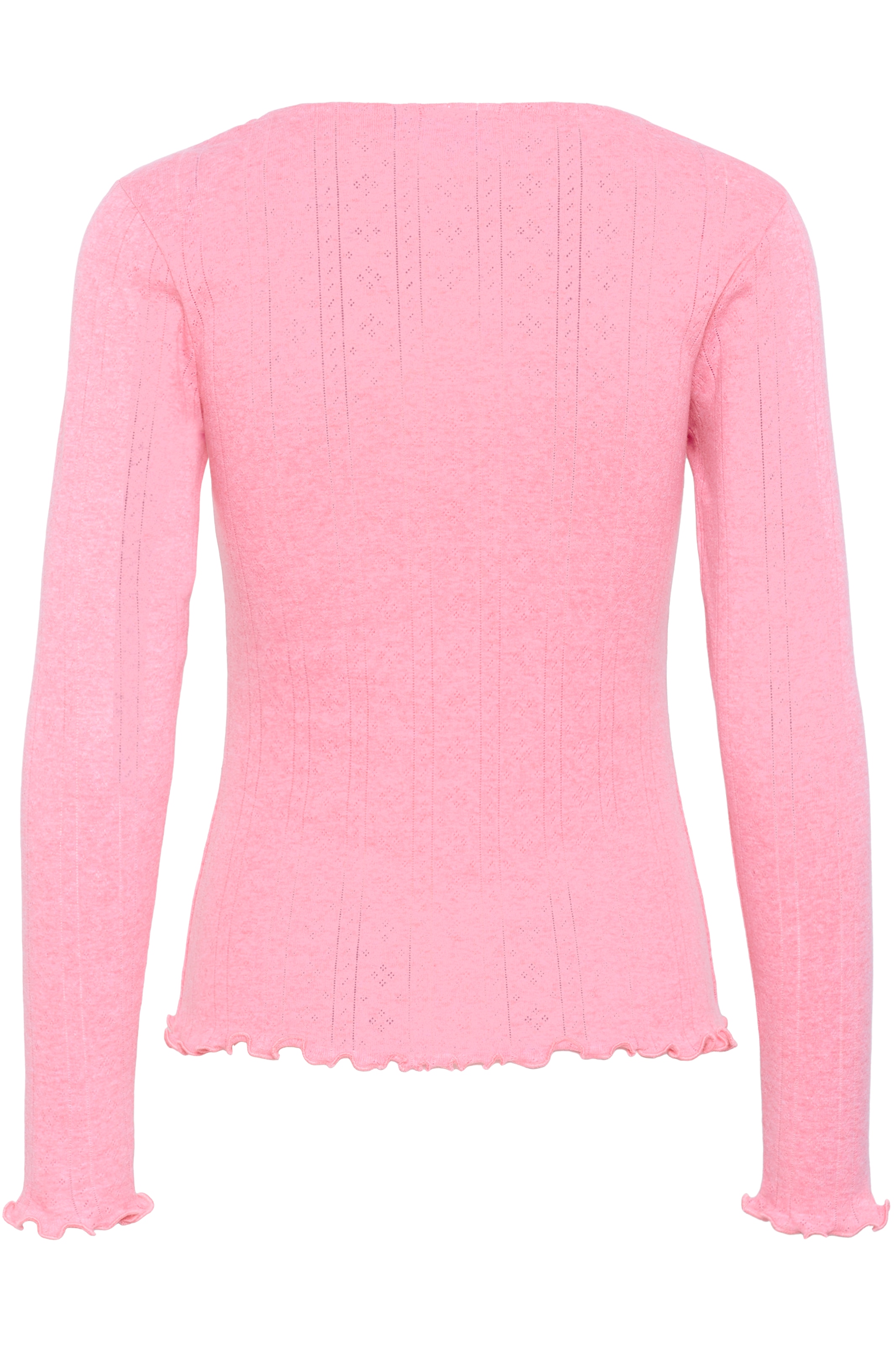 Saint Tropez Langarmshirt »GruSZ«, gewellter Saum