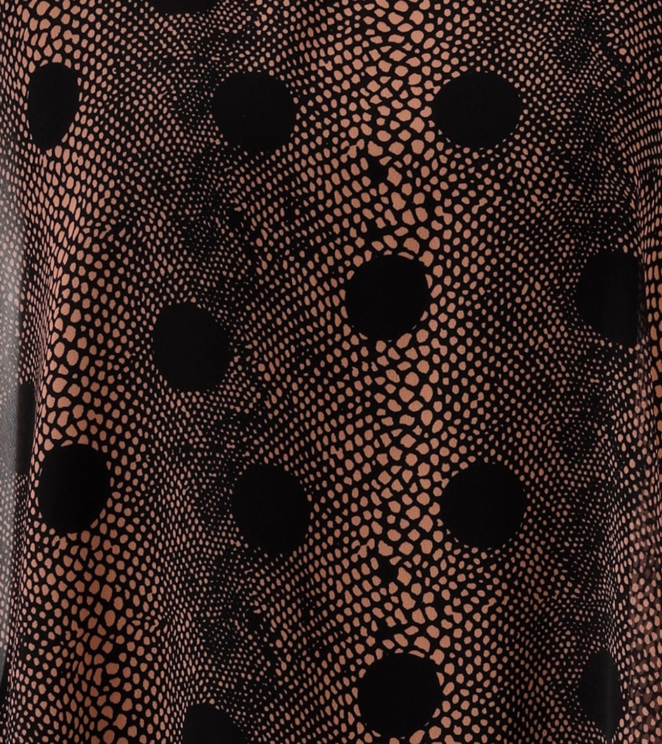 Aniston SELECTED Chiffonbluse im modischen Lagenlook und Animalprint - NEUE KOLLEKTION