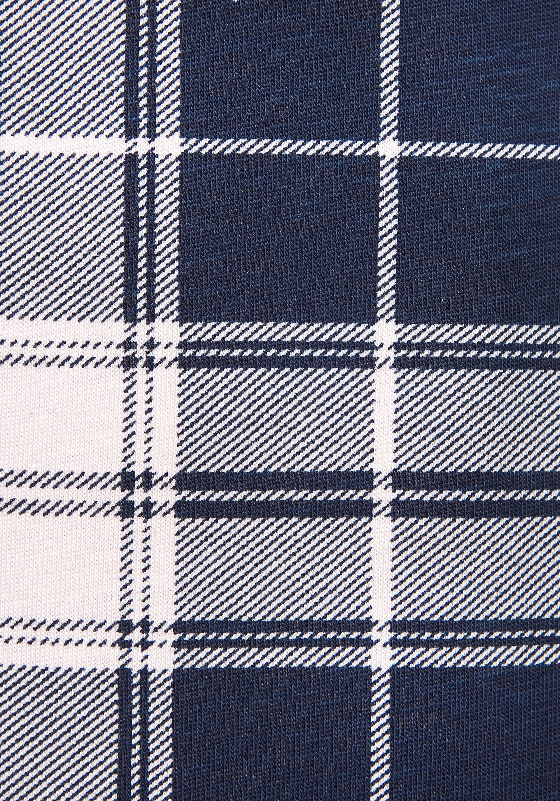 Vivance Dreams Pyjamashorts  Mit Streifen und Karos