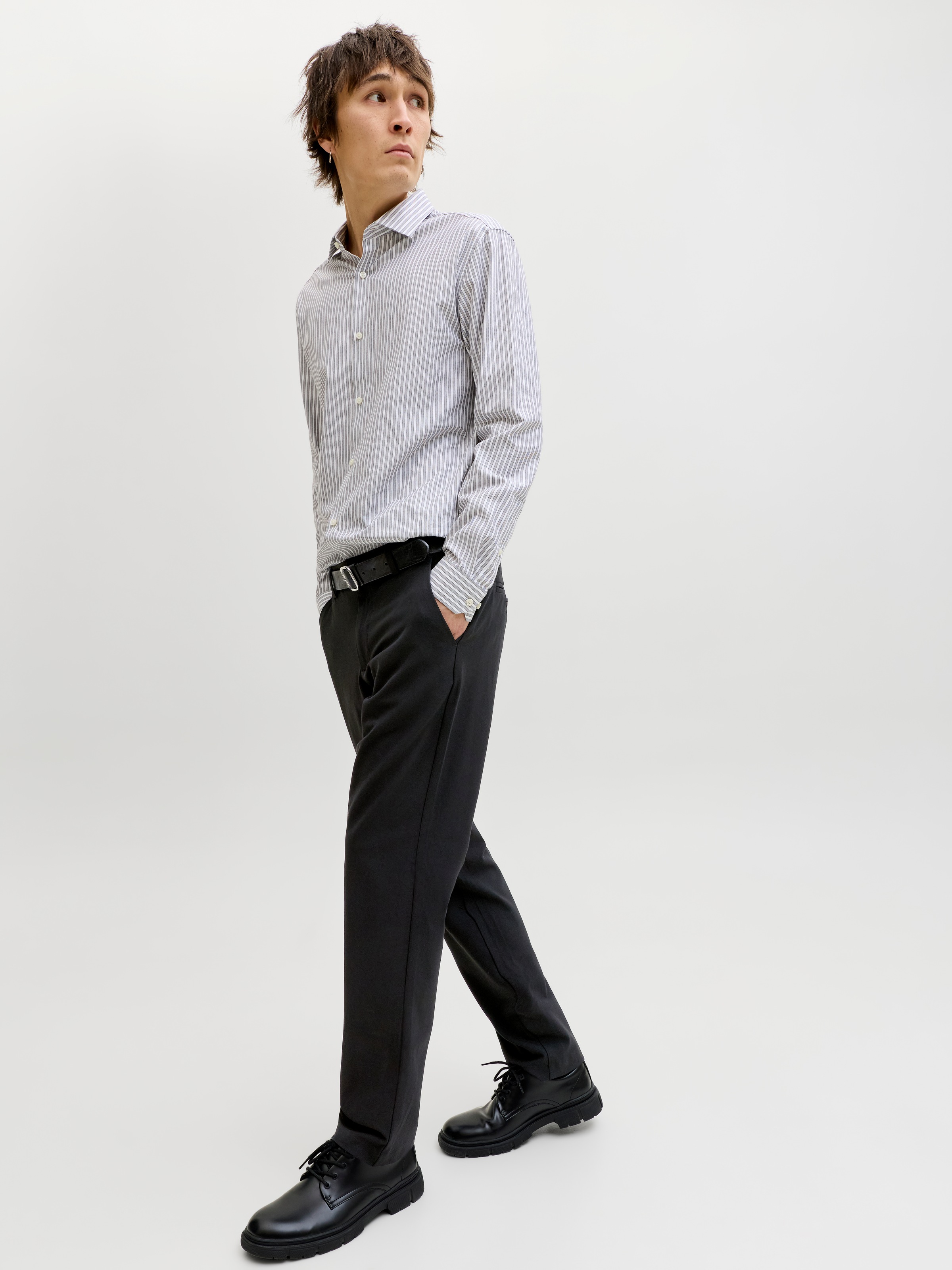 Jack & Jones Chinos »JPSTOLLIE CONNOR CHINO NOOS«  Materialmix, regular fit