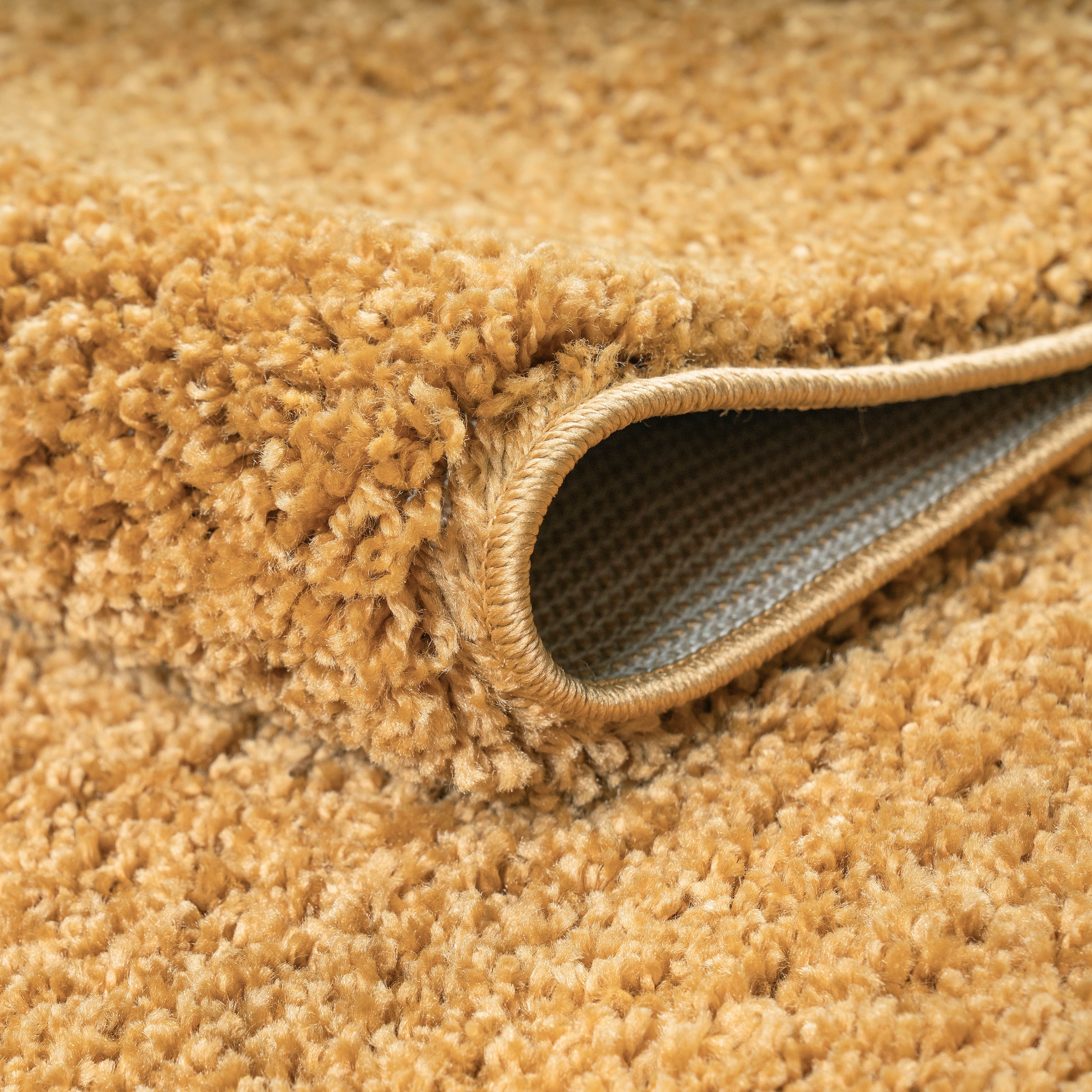 my home Chemin de table »Viva« Rectangulaire 45 mm Höhe Läufer, Brücke, Uni-Farben, einfarbig, besonders weich und kuschelig