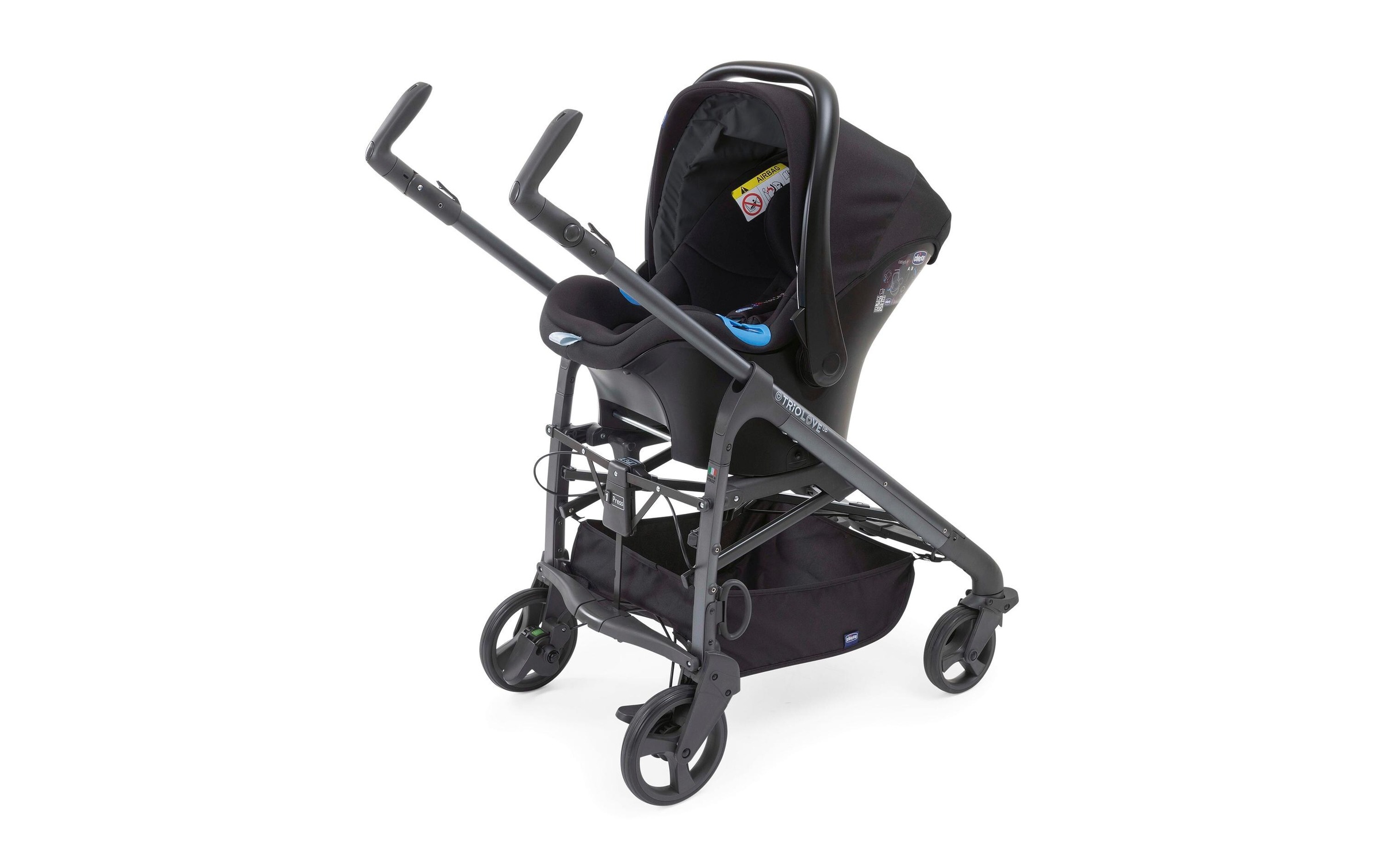 Chicco Kombi-Kinderwagen »Trio Love up«, 13 kg