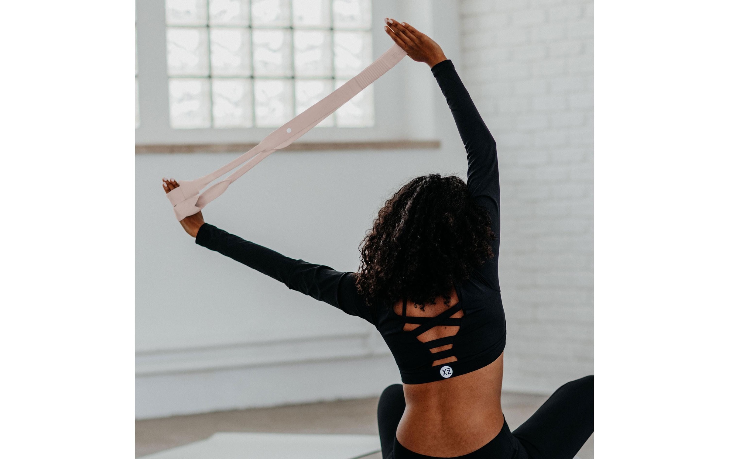 YEAZ Gymnastikbänder »PRO Yoga Strap + Eyelet«