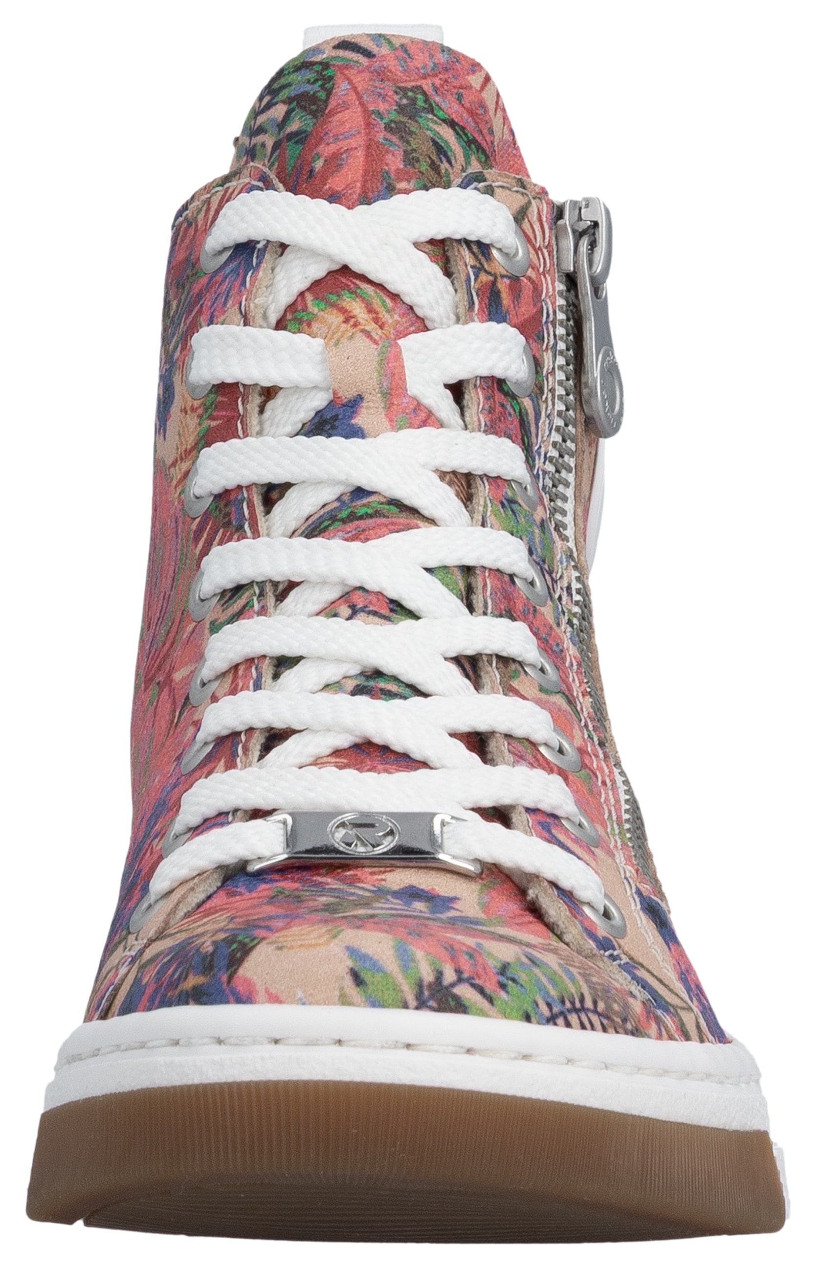 Rieker Sneakers  High Top-Sneaker, Freizeitschuh, Schnürschuh mit Plateausohle