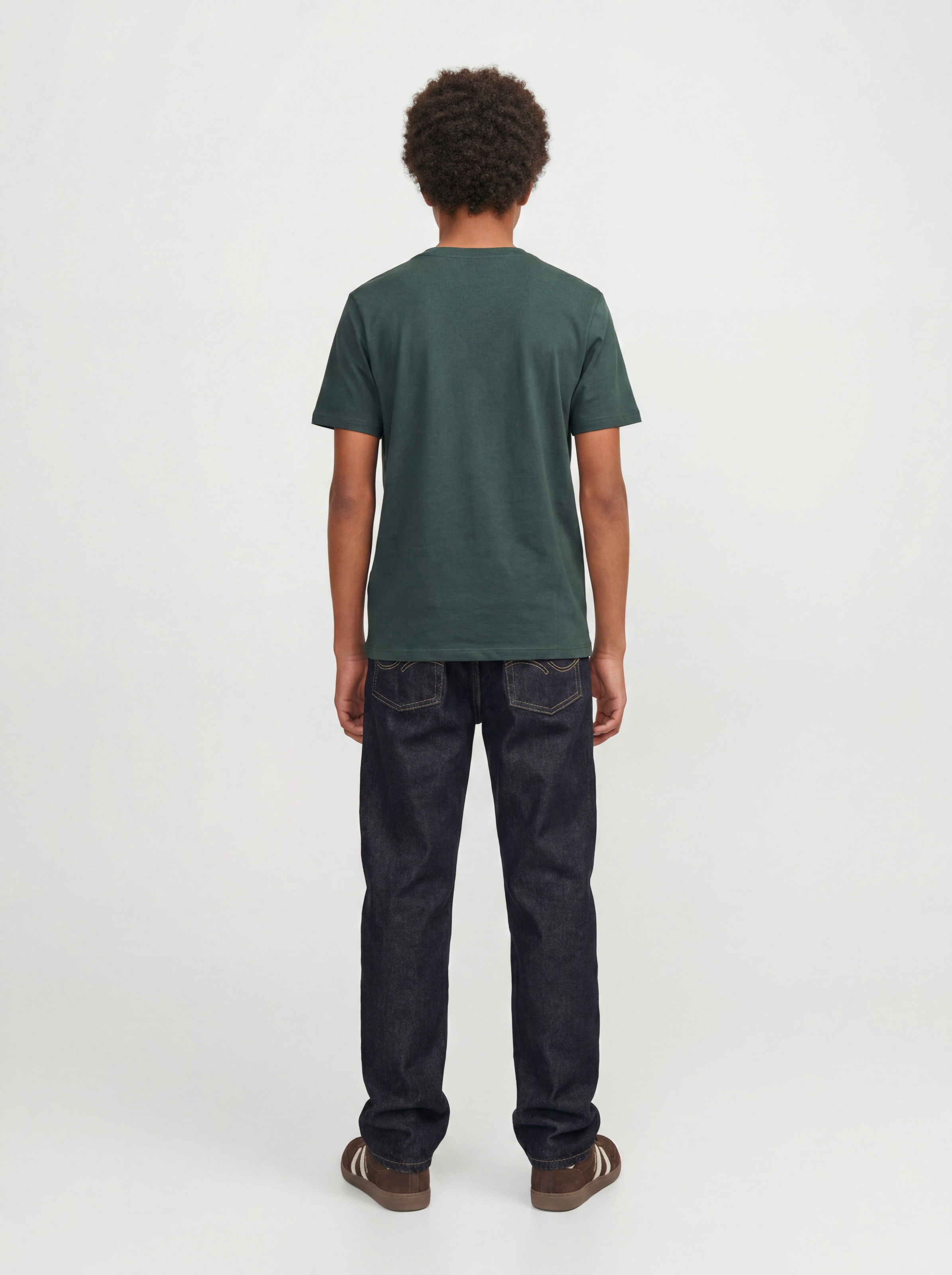Jack & Jones Junior Rundhalsshirt »JJAERO TEE SS CREW NECK JNR« Baumwolle, regular fit