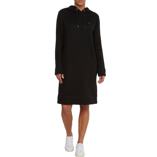 Tommy Hilfiger Sweatkleid »REGULAR HOODIE SHORT DRESS LS«, mit Tommy  Hilfiger Logo-Flag online shoppen