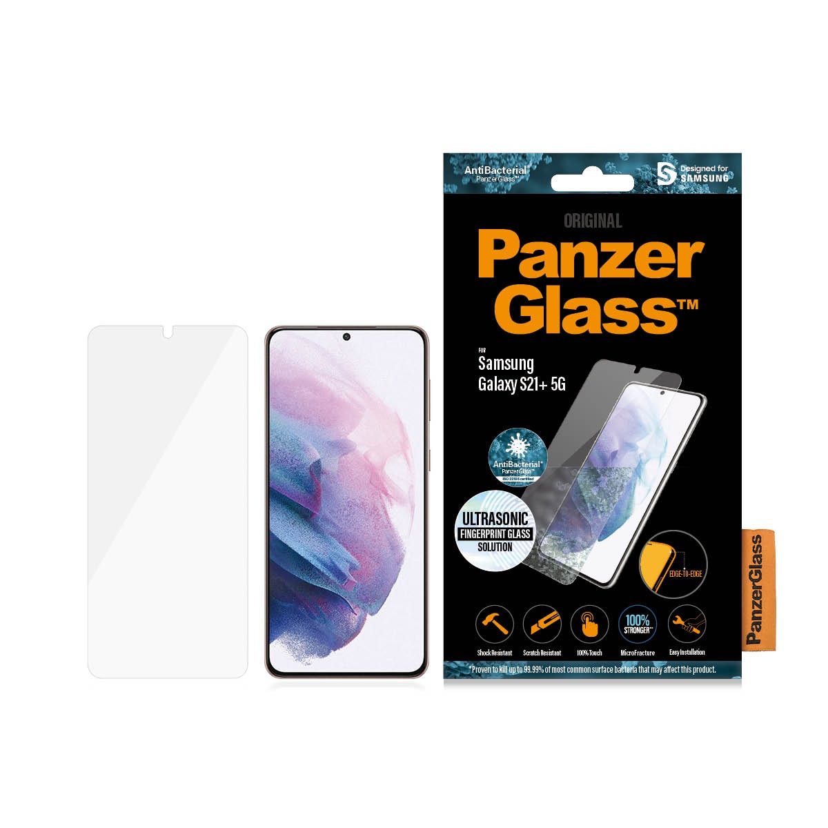 Image of PanzerGlass Displayschutzfolie »7270«, für Galaxy S21+ 5G bei Ackermann Versand Schweiz