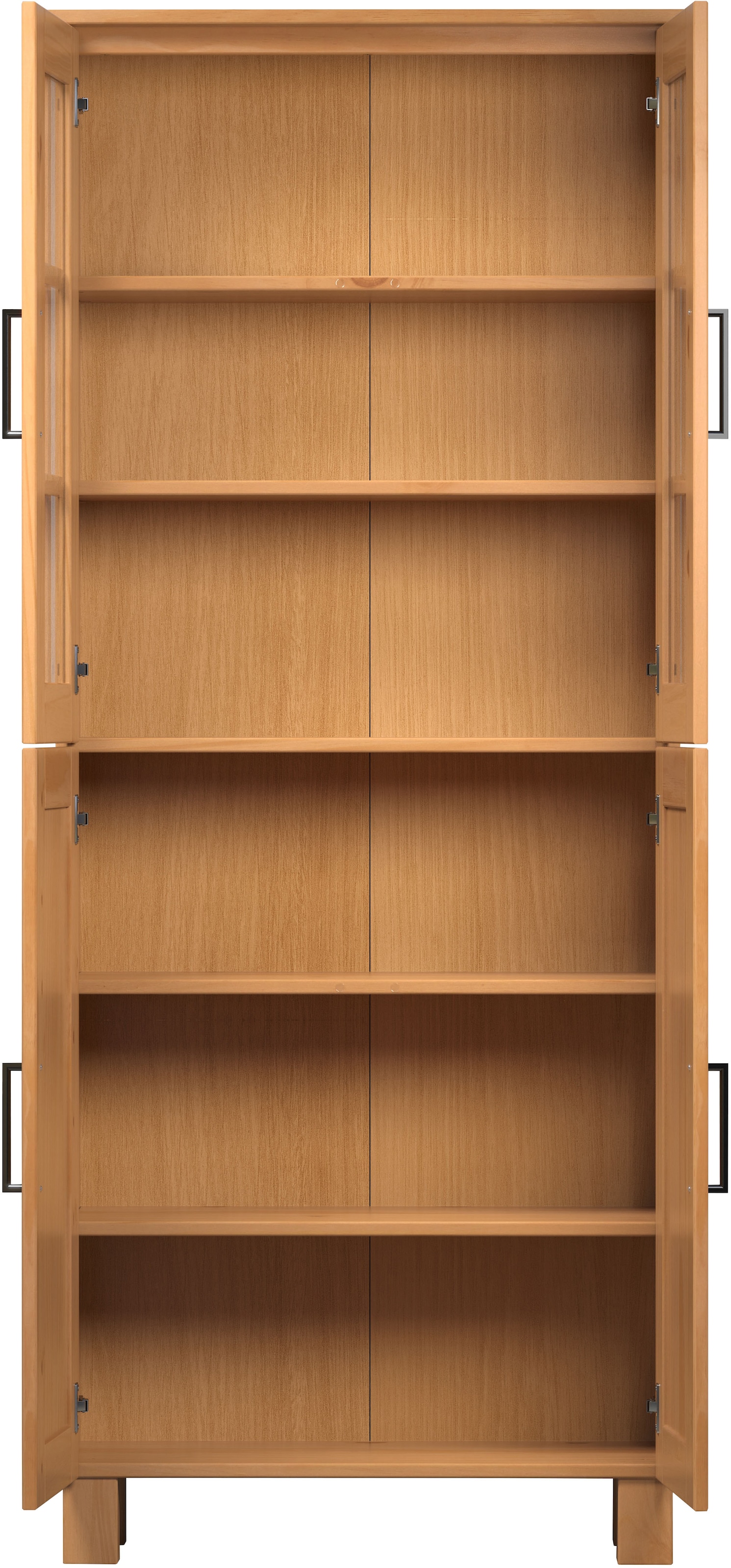 welltime Hochschrank »Ulea«, (1 St.), Breiter Badschrank aus Massivholz - Masse (B/T/H) 70/30/170 cm