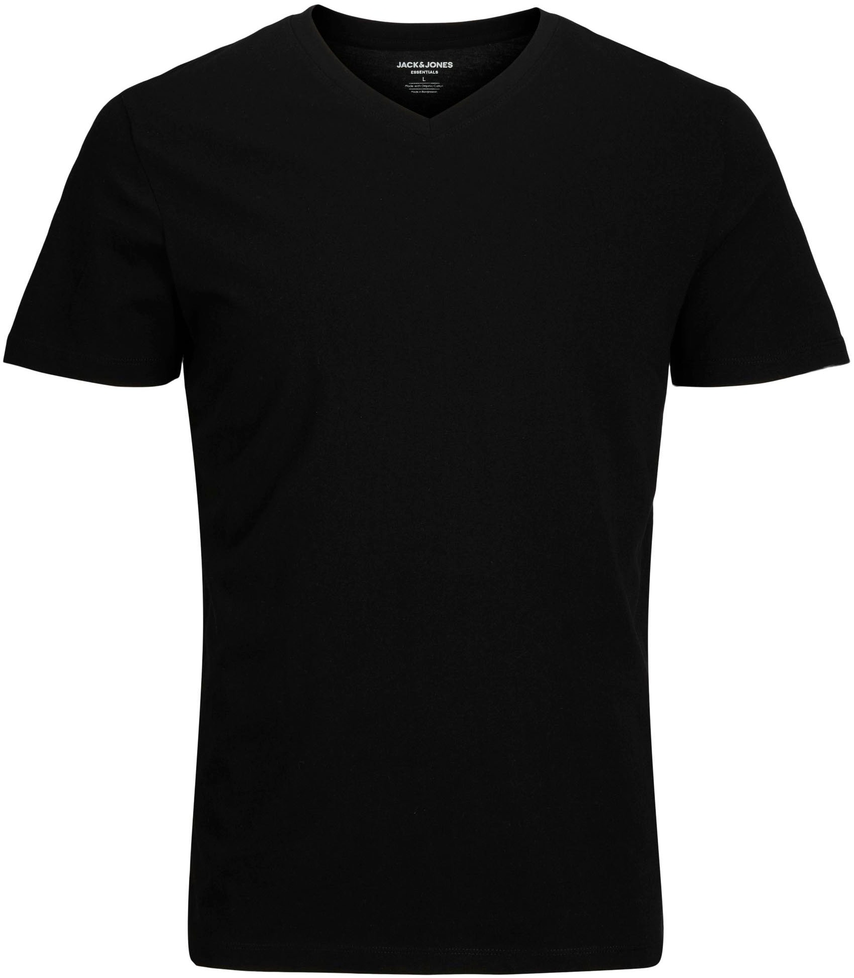 Jack & Jones V-Shirt »JJEORGANIC BASIC TEE«