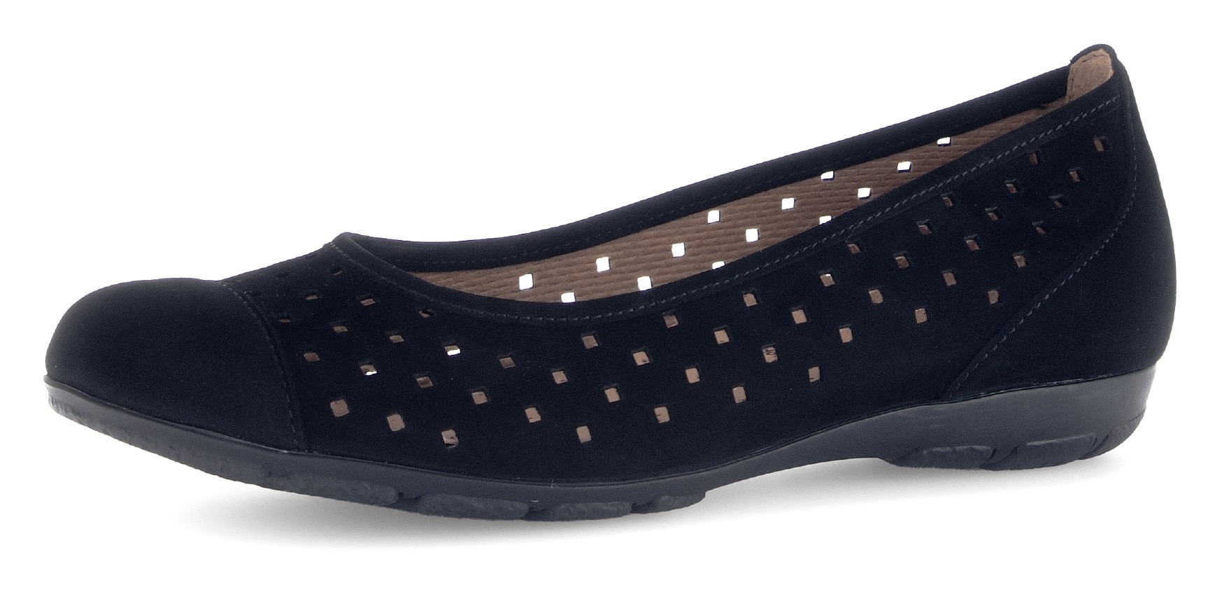 Image of Gabor Ballerina, Slipper, Businessschuh, Halbschuh mit Hovercraft Luftkammerlaufsohle