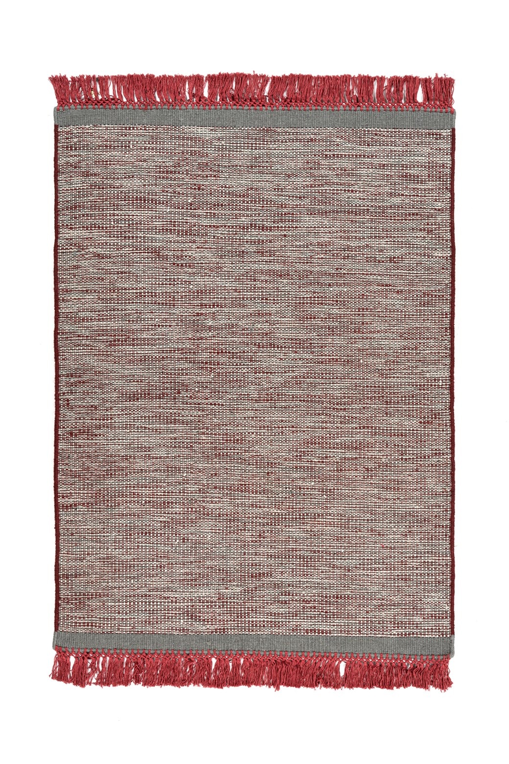 Arte Espina Teppich »Nomad 8064«, rechteckig, 11 mm Höhe, Handgemachter Fransenteppich in neutralem Design