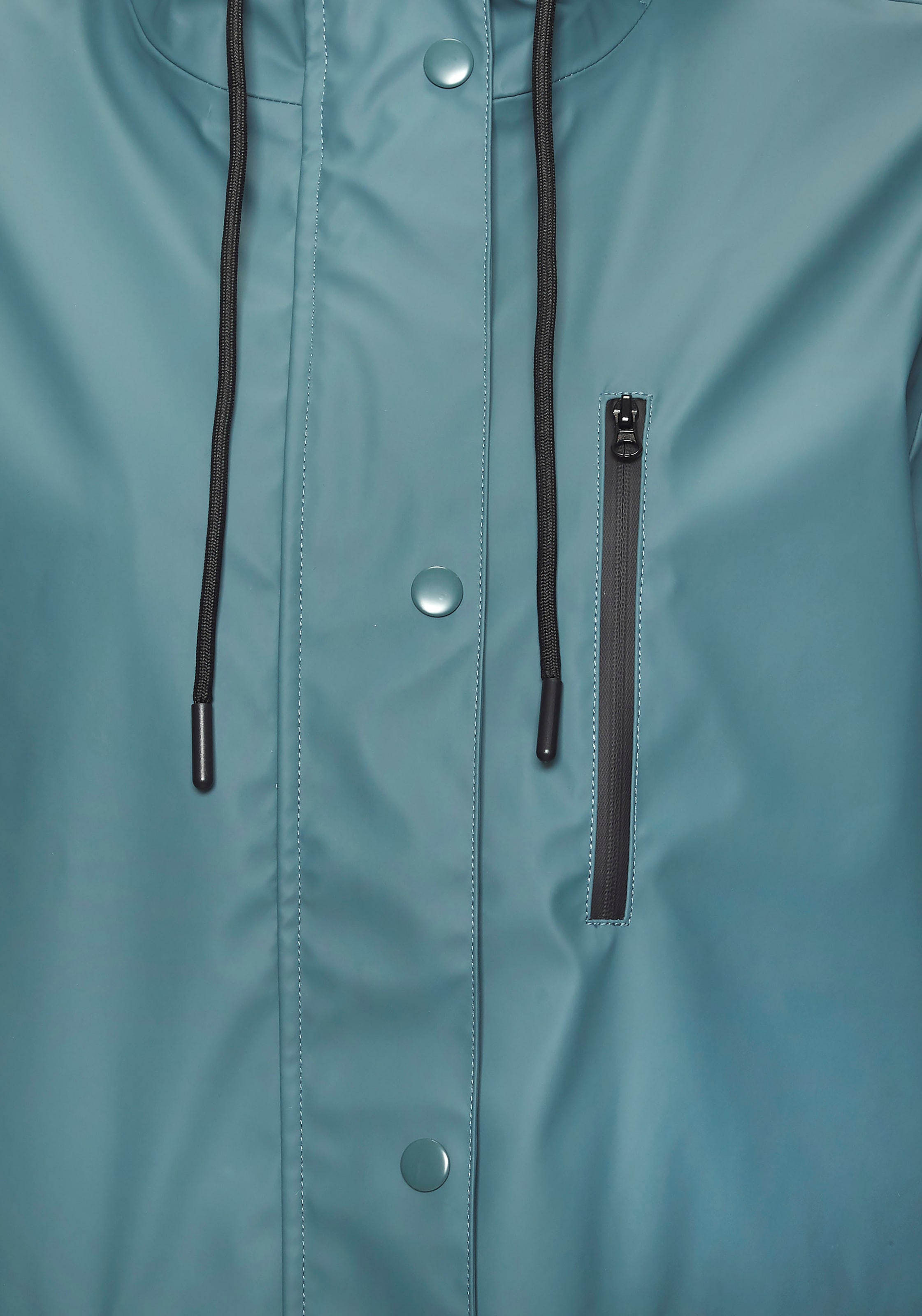 Elbsand Veste de pluie mit Kapuze Mesh-Einsatz unter der Rückenpasse für ausreichende Belüftung