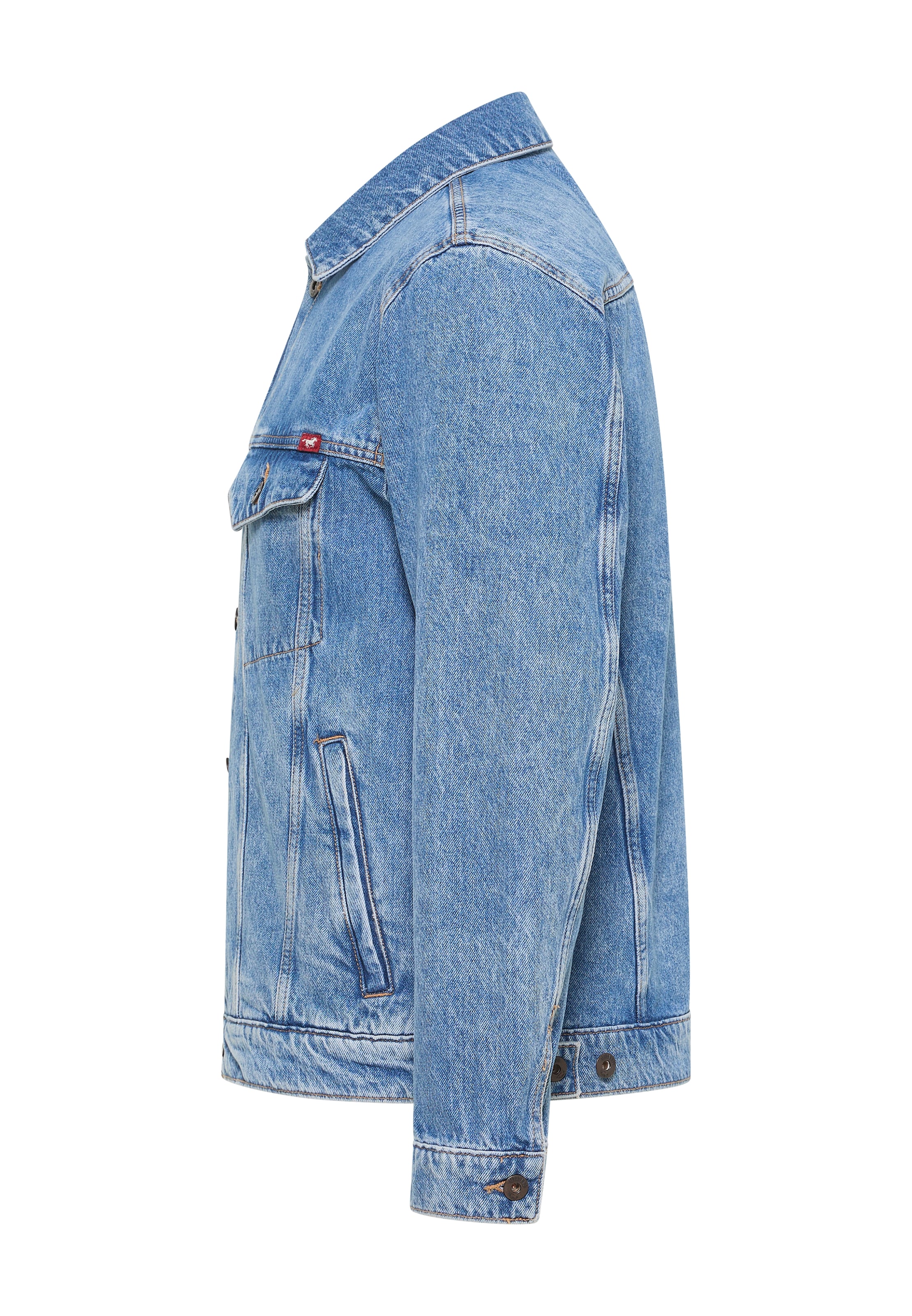 MUSTANG Jeansjacke »Style Dallas«, ohne Kapuze, mit Knopfleiste