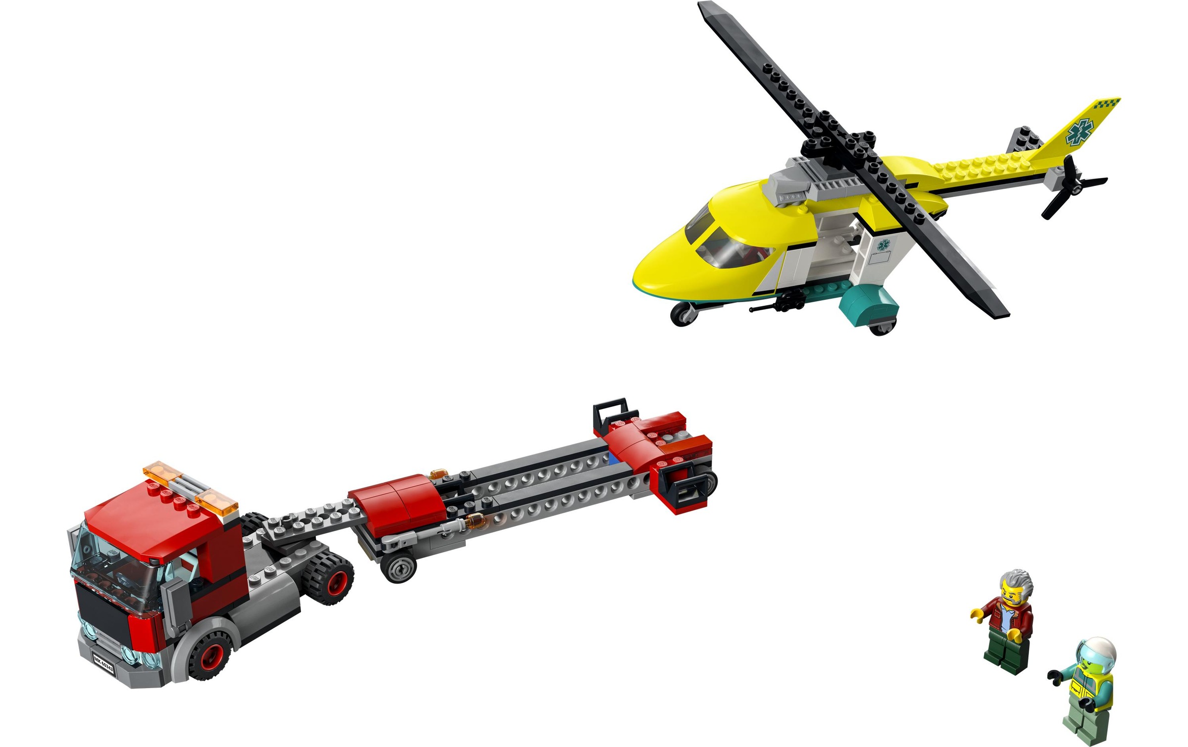 LEGO® Spielbausteine »Hubschrauber Transporter«, (215 St.)