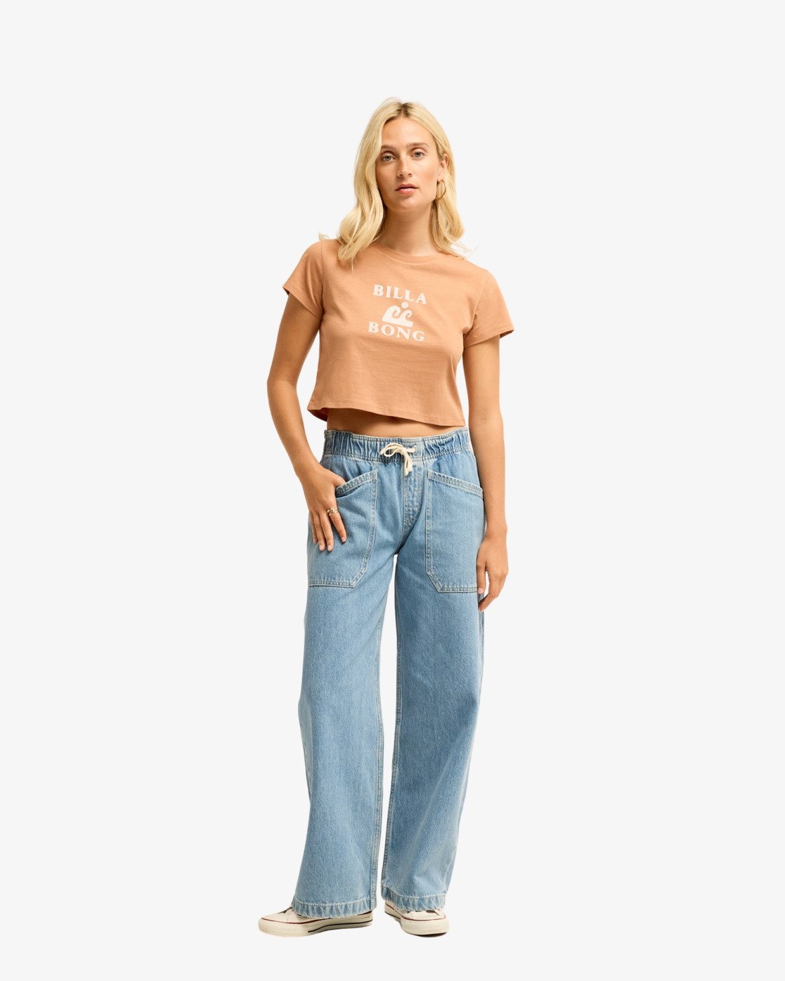 Billabong Jeans droit »ZONTE DENIM« avec coupe normale large, en coton, respirant
