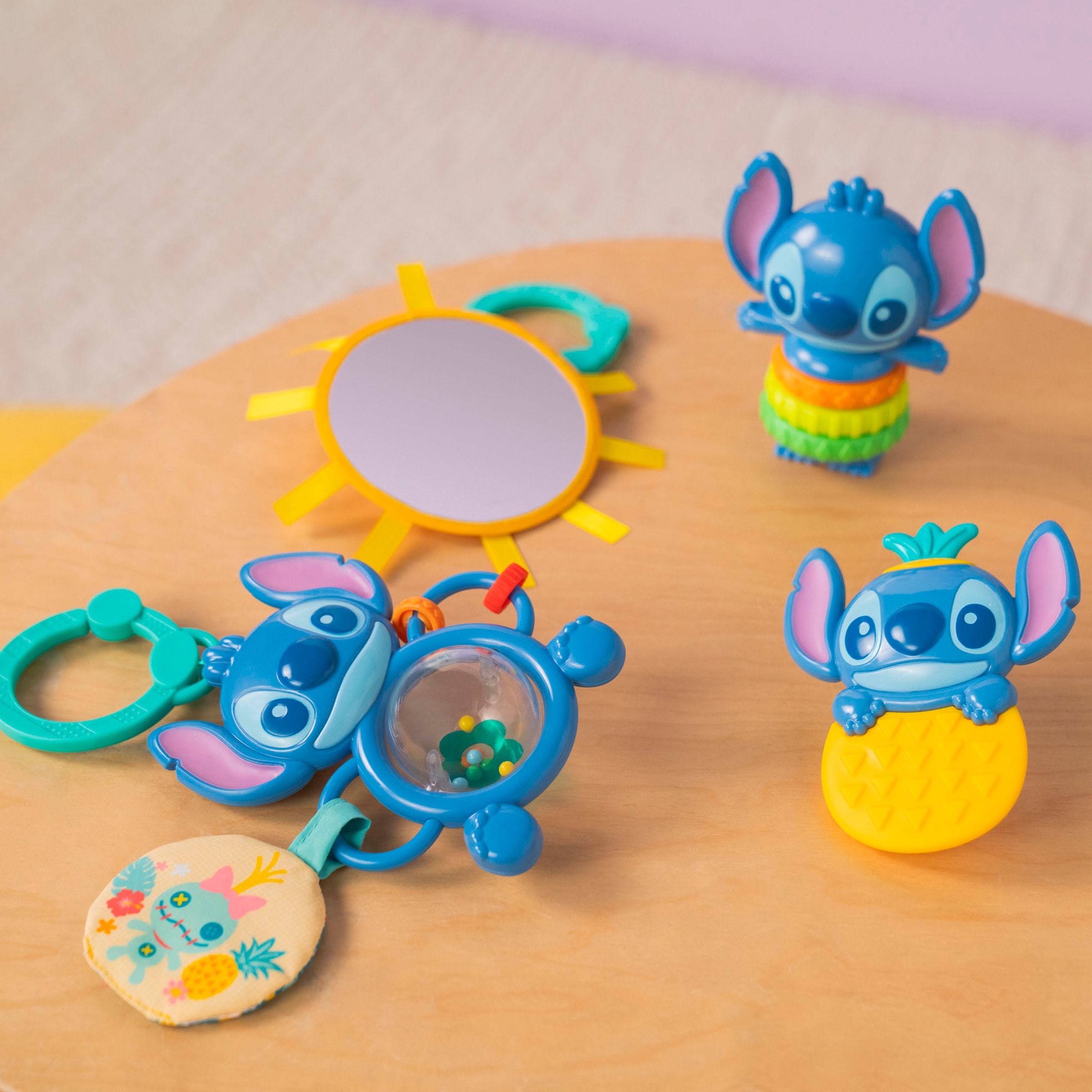 Bright Starts Greifspielzeug »Geschenkset Stitch Tropical Treasures«