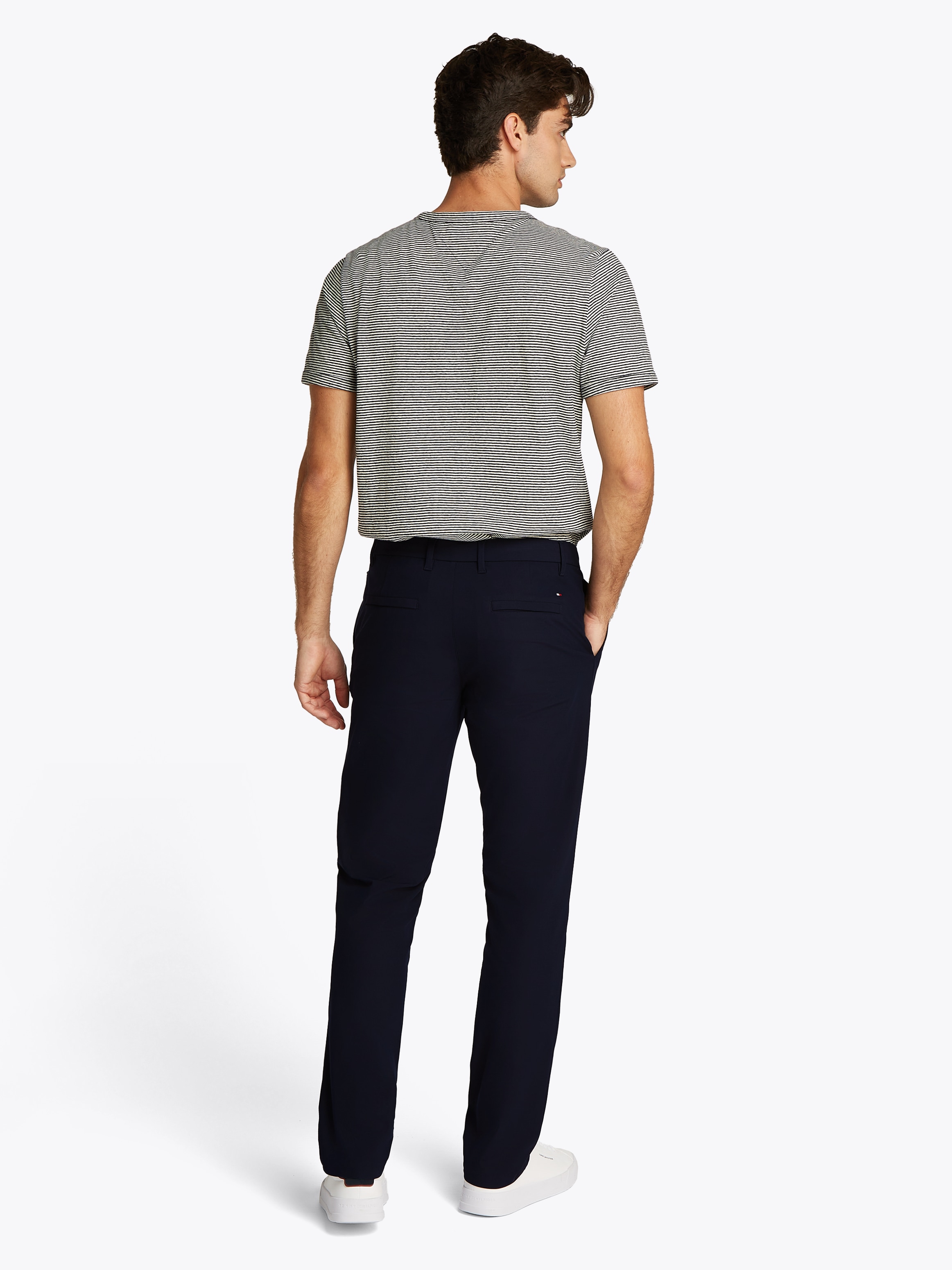 Tommy Hilfiger Chinohose »DENTON KNIT TECH«  Straight Fit, Baumwollstretch