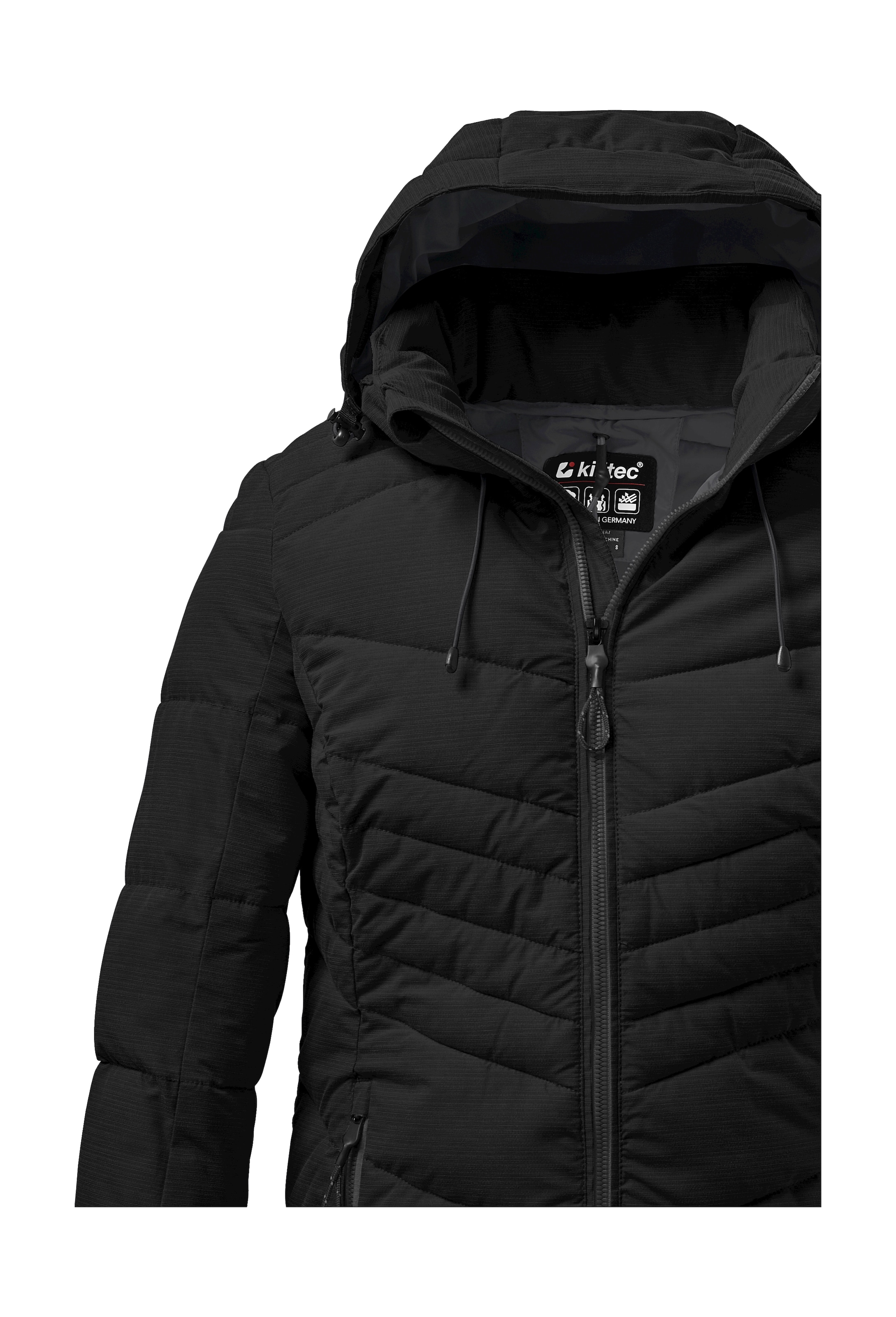 Killtec Steppjacke »KOW 149 WMN QLTD JCKT«, Wasser- und windabweisend, atmungsaktiv, abnehmbare Kapuze