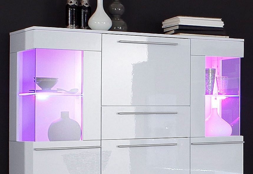 Image of Places of Style LED Glaskantenbeleuchtung, 5 St., Farbwechsler bei Ackermann Versand Schweiz