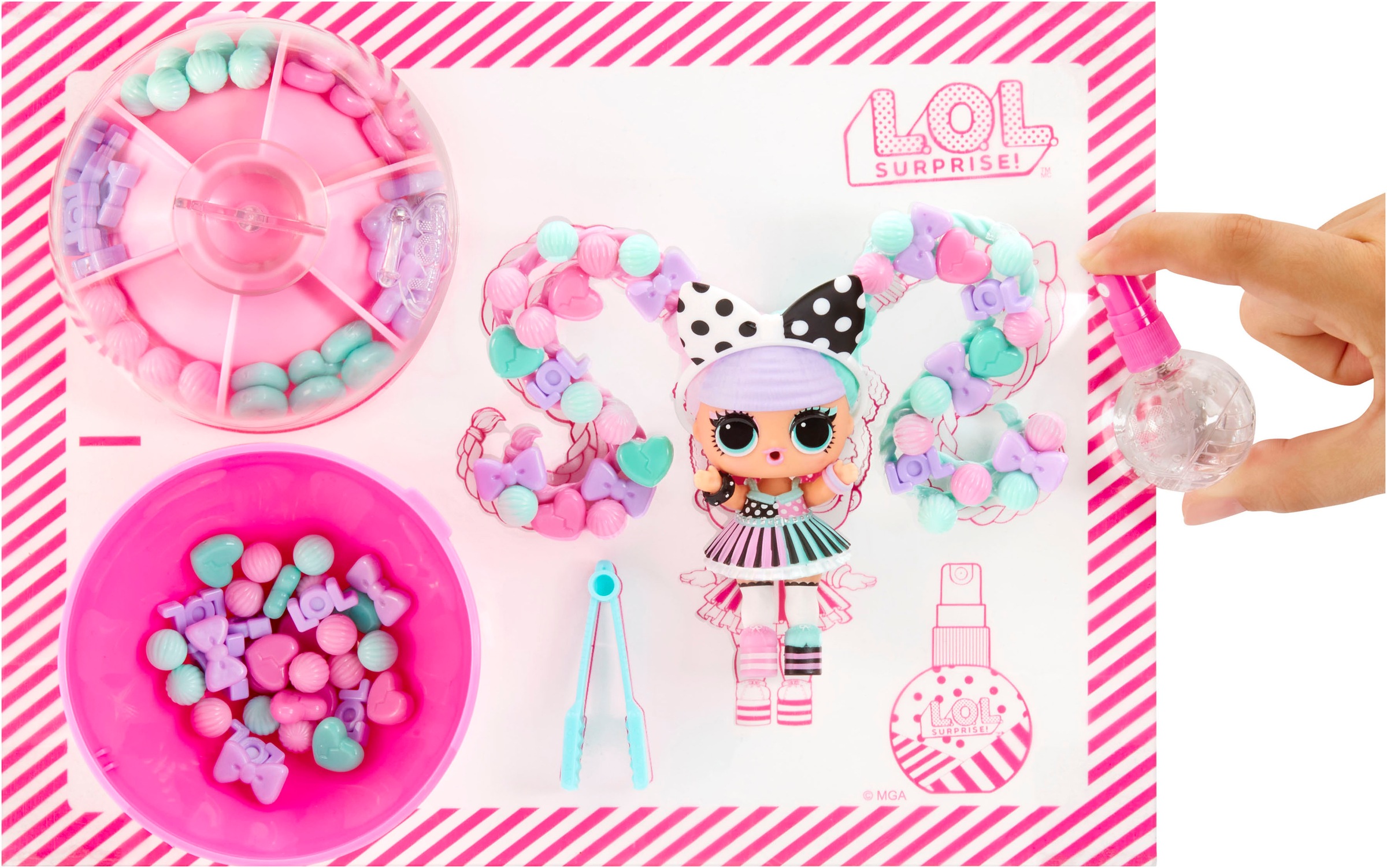 L.O.L. SURPRISE! Anziehpuppe »L.O.L. Surprise Hair Beads Tots« sortierte Lieferung