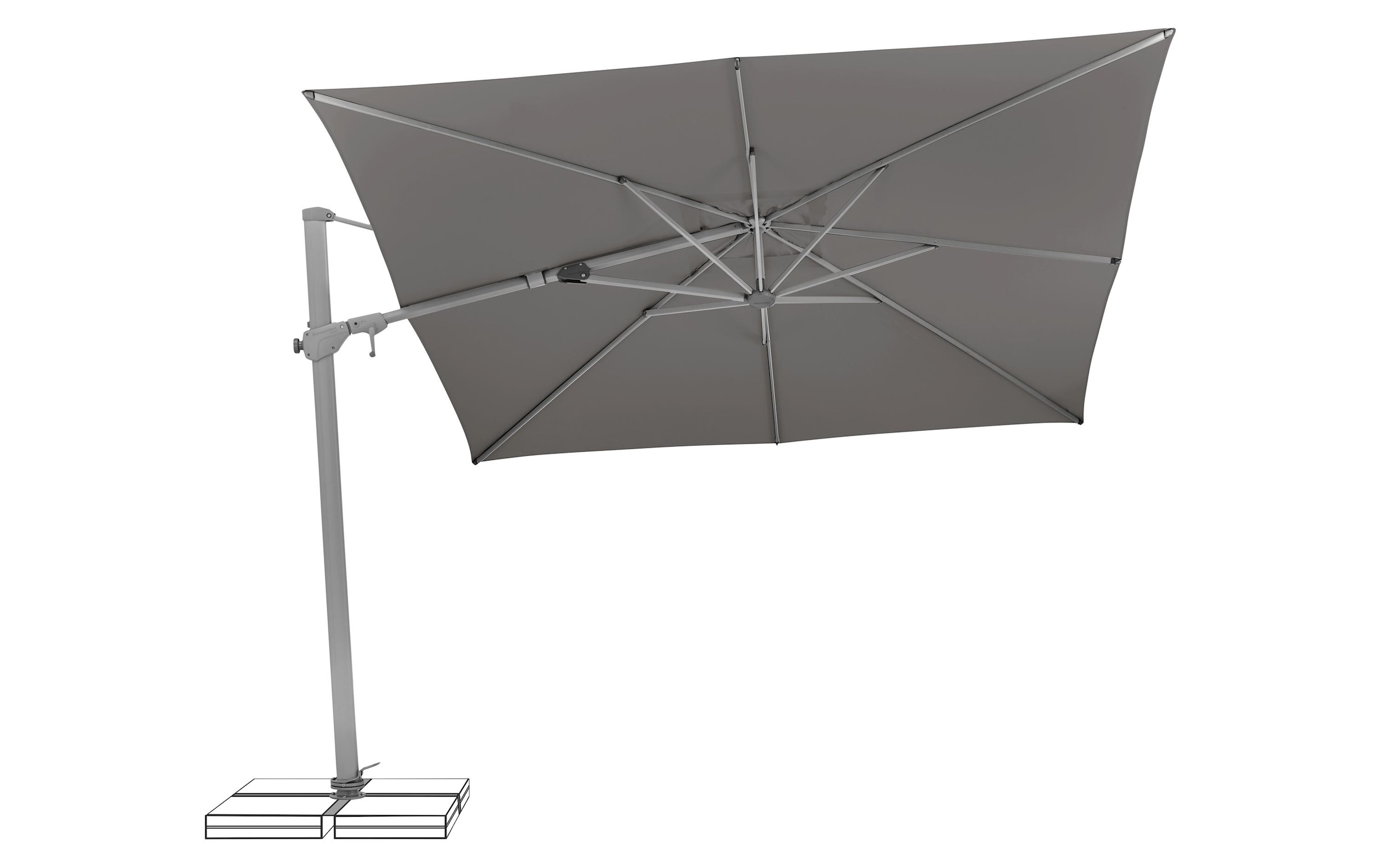   Parasol »Suncomfort by Glatz Varioflex, 300 x 300 cm«