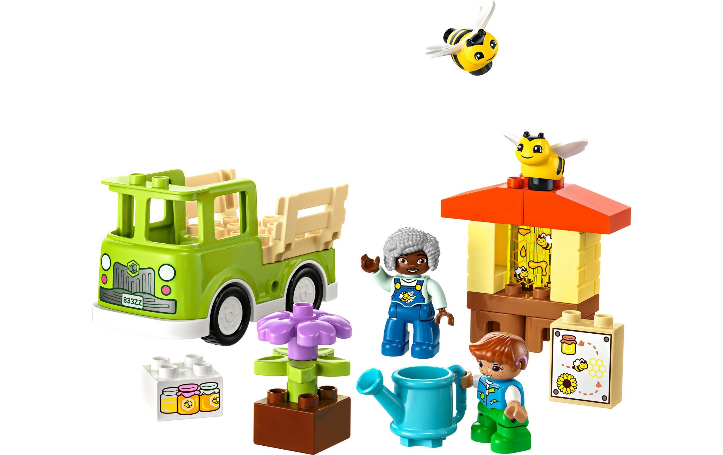 LEGO® Spielbausteine »Imkerei und Bienenstöcke 10419«, (22 St.)