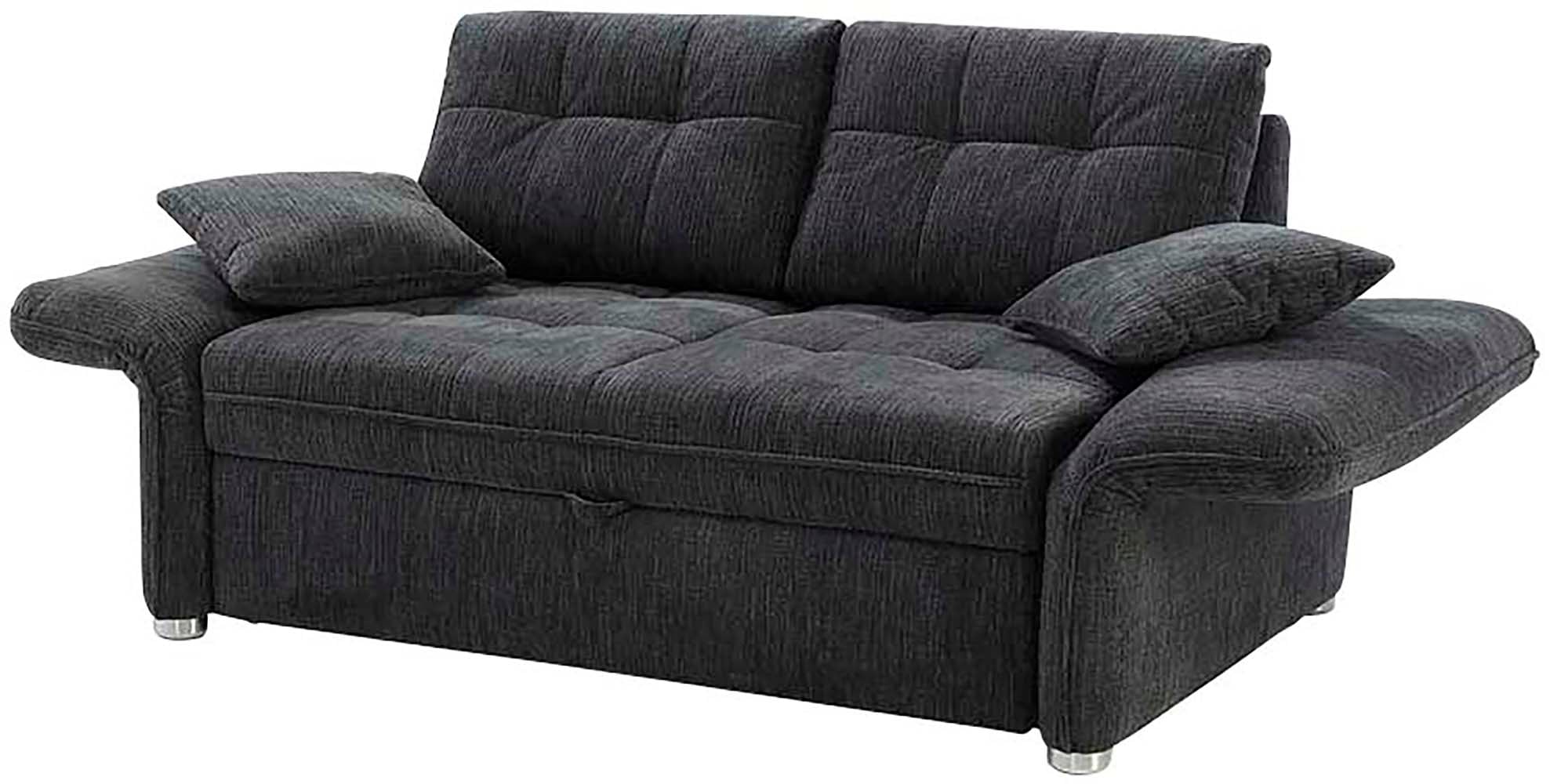 Jockenhöfer Gruppe Schlafsofa »Leon, B: 147 - 187 cm, Liegefl. 120 - 160x200 cm, Breite wählbar« mit Schlaffunktion & Zierkissen, in 3 Breiten