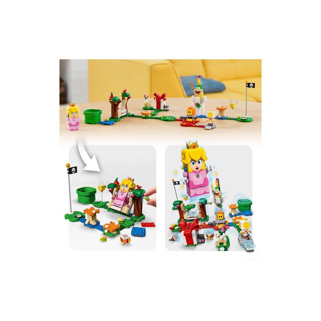 LEGO® Konstruktionsspielsteine »LEGO Super Mario Abenteuer mit Pea«, (354 St.)