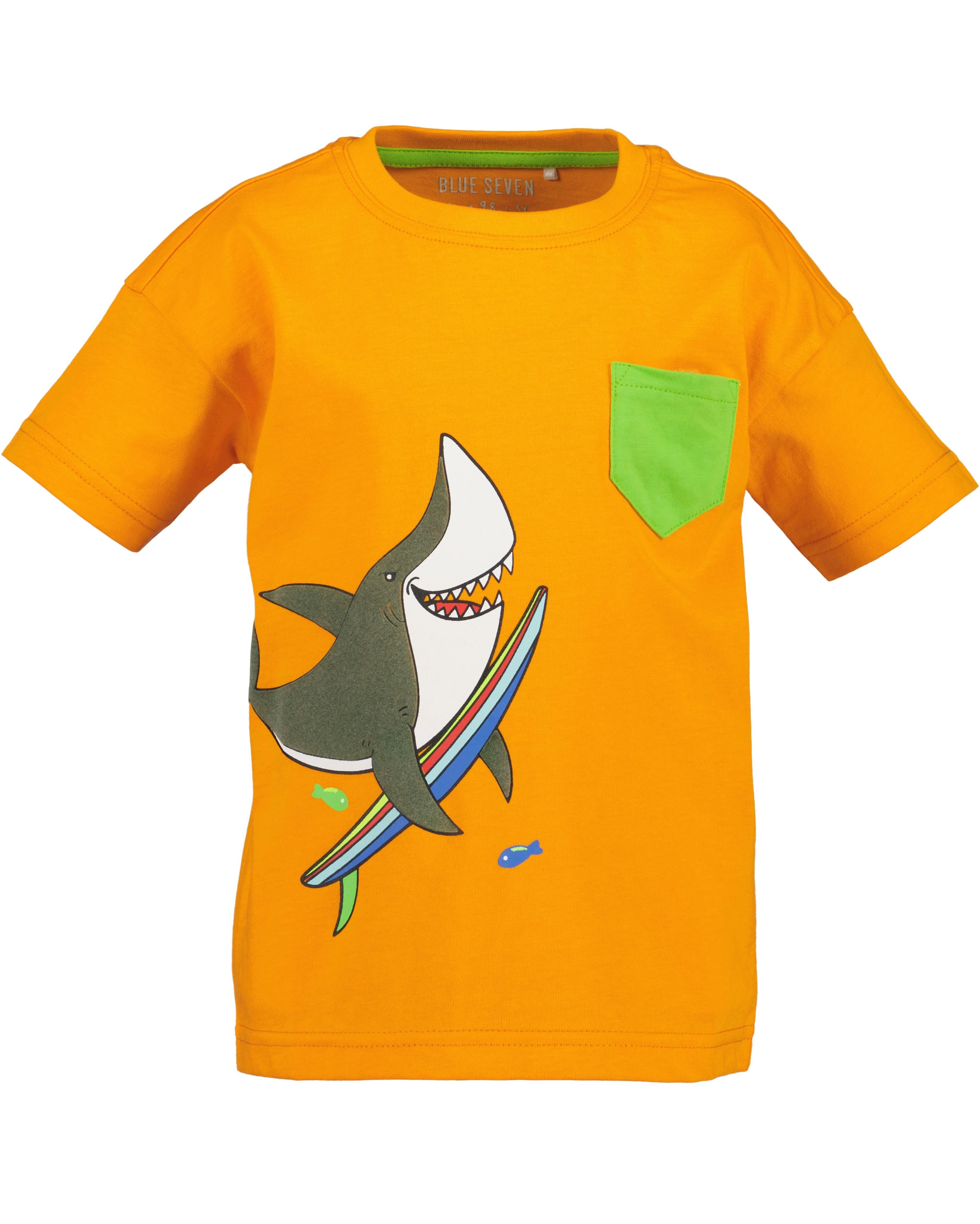 Blue Seven Kurzarmshirt, (Packung, 2 tlg.), mit coolen maritimen Motiven