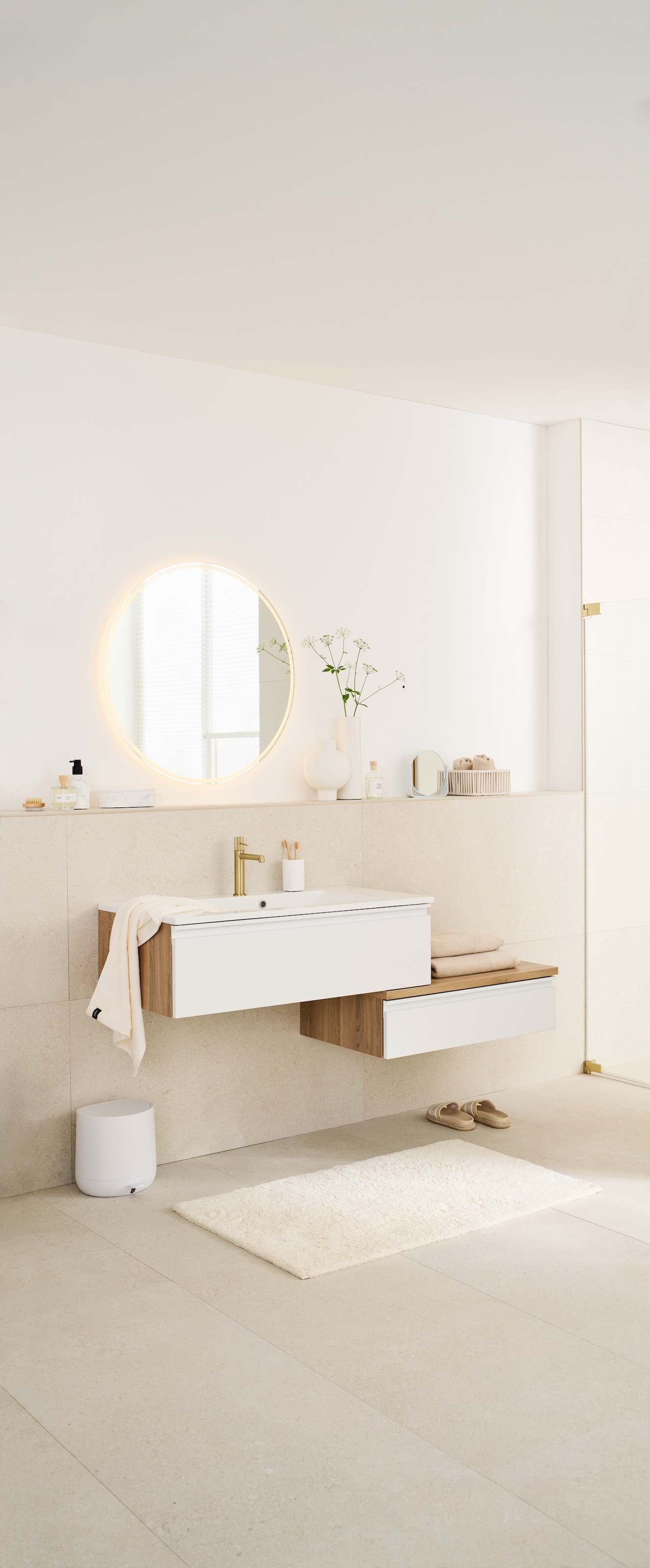 SCHÖNER WOHNEN-Kollektion Tapis de bain »Bahamas  Uni« Höhe 30 mm beidseitig verwendbar