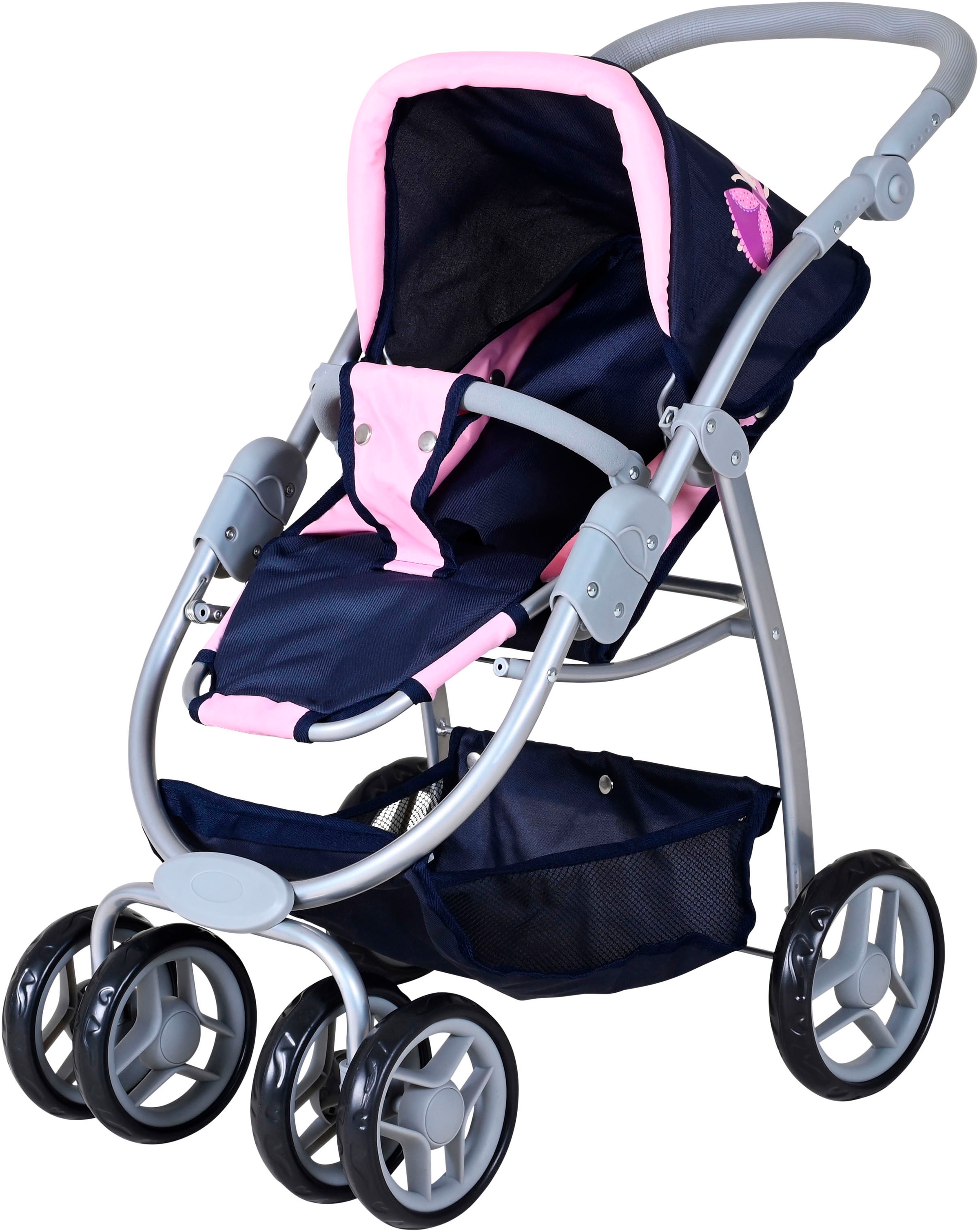 Knorrtoys® Kombi-Puppenwagen »Coco - princess blue«