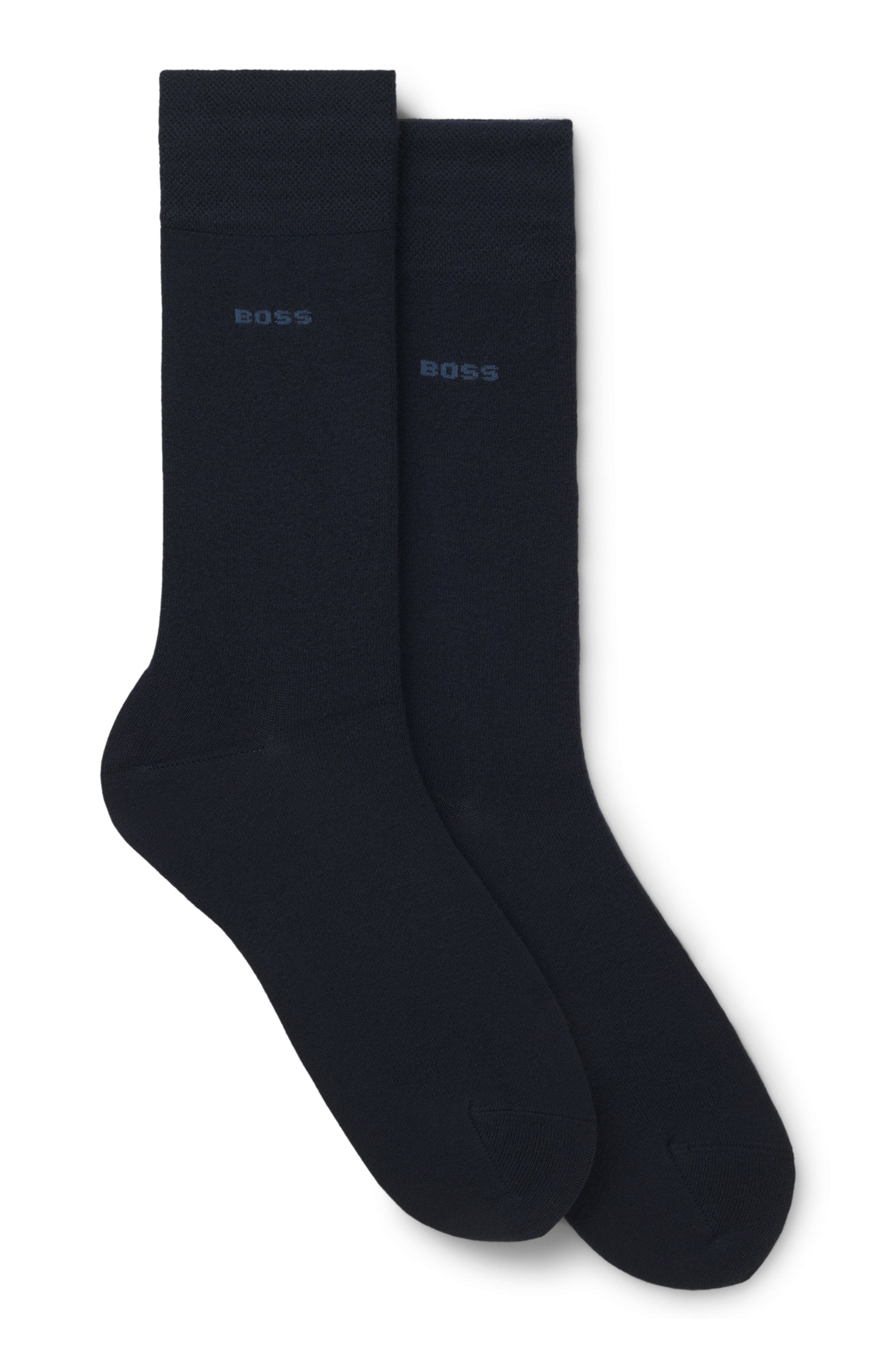 Image of BOSS Businesssocken "2P RS Bamboo 1027" Packung, 2 Paar tlg. mit Strickbündchen