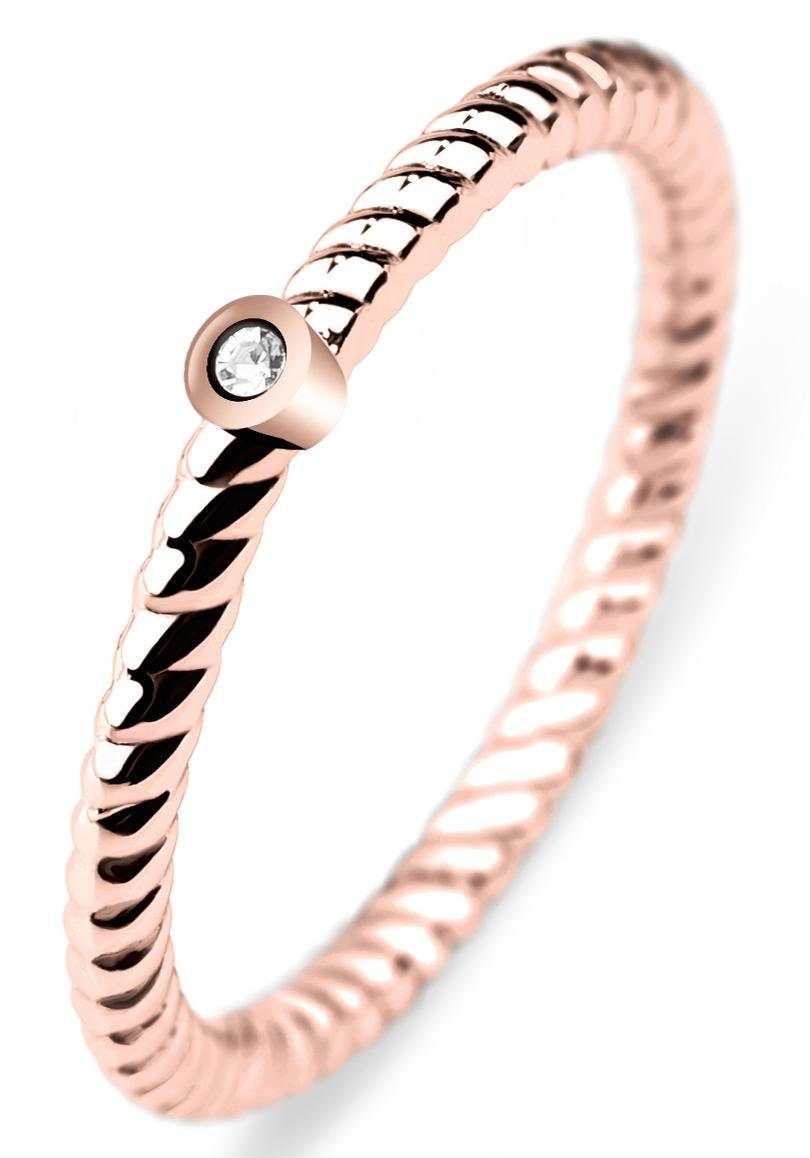 Image of PAUL HEWITT Fingerring »Rope, PH-FR-STRO-R-50,52,54,56,58«, mit Kristall bei Ackermann Versand Schweiz