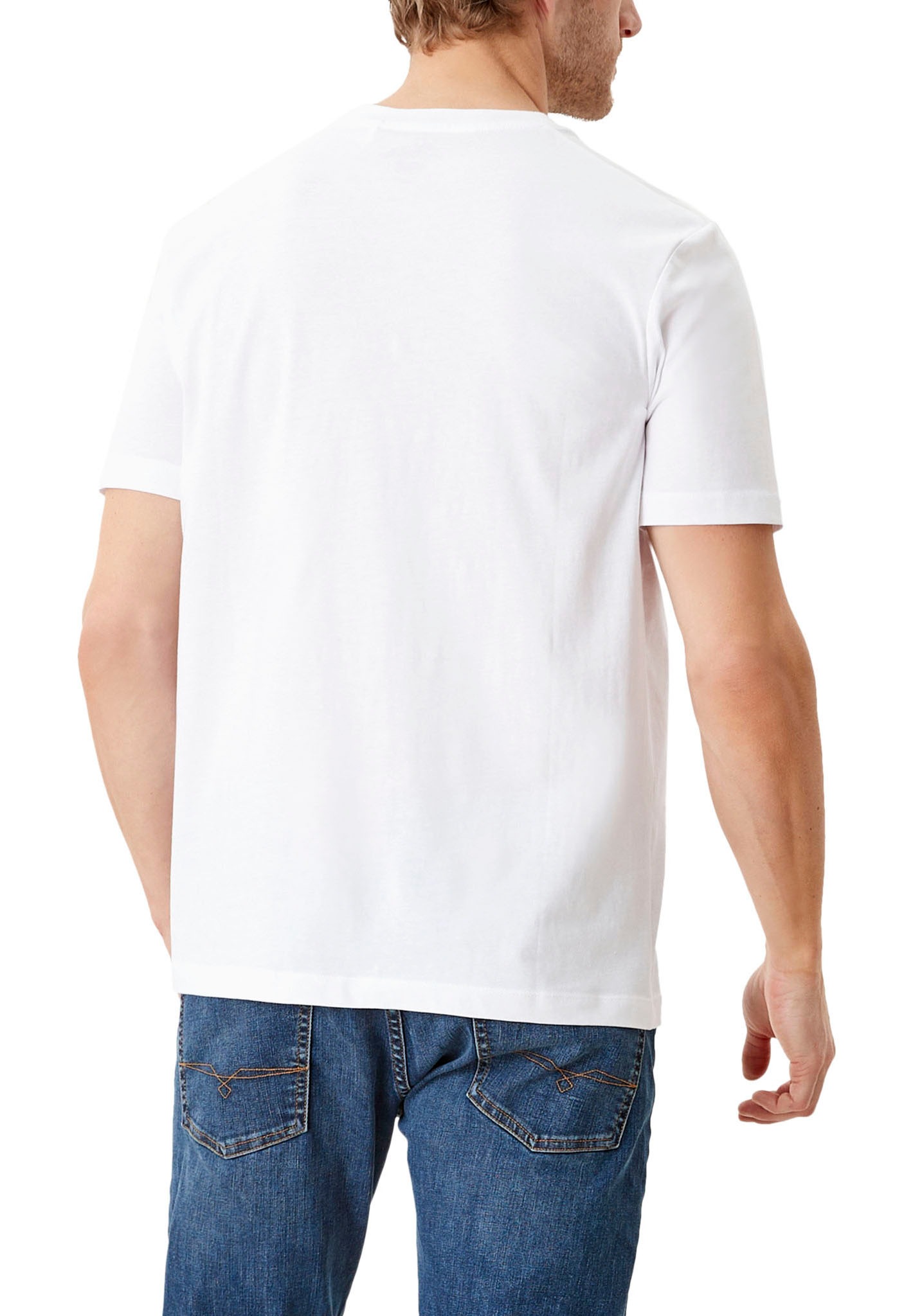s.Oliver T-Shirt, mit Frontlogoprint