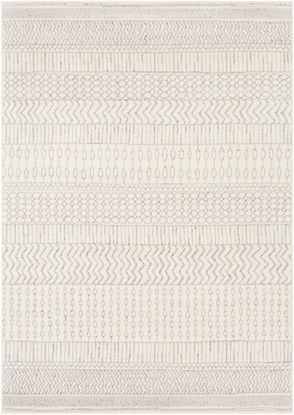 Livabliss Teppich »HAMA«, rechteckig, 11 mm Höhe, Skandi Design, Modern Boho Kurzflor Wohnzimmerteppich, Schlafzimmer