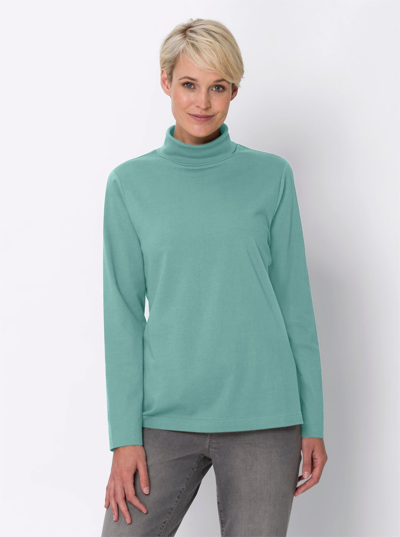 Image of Classic Basics Rollkragenshirt "Shirtrolli" 1