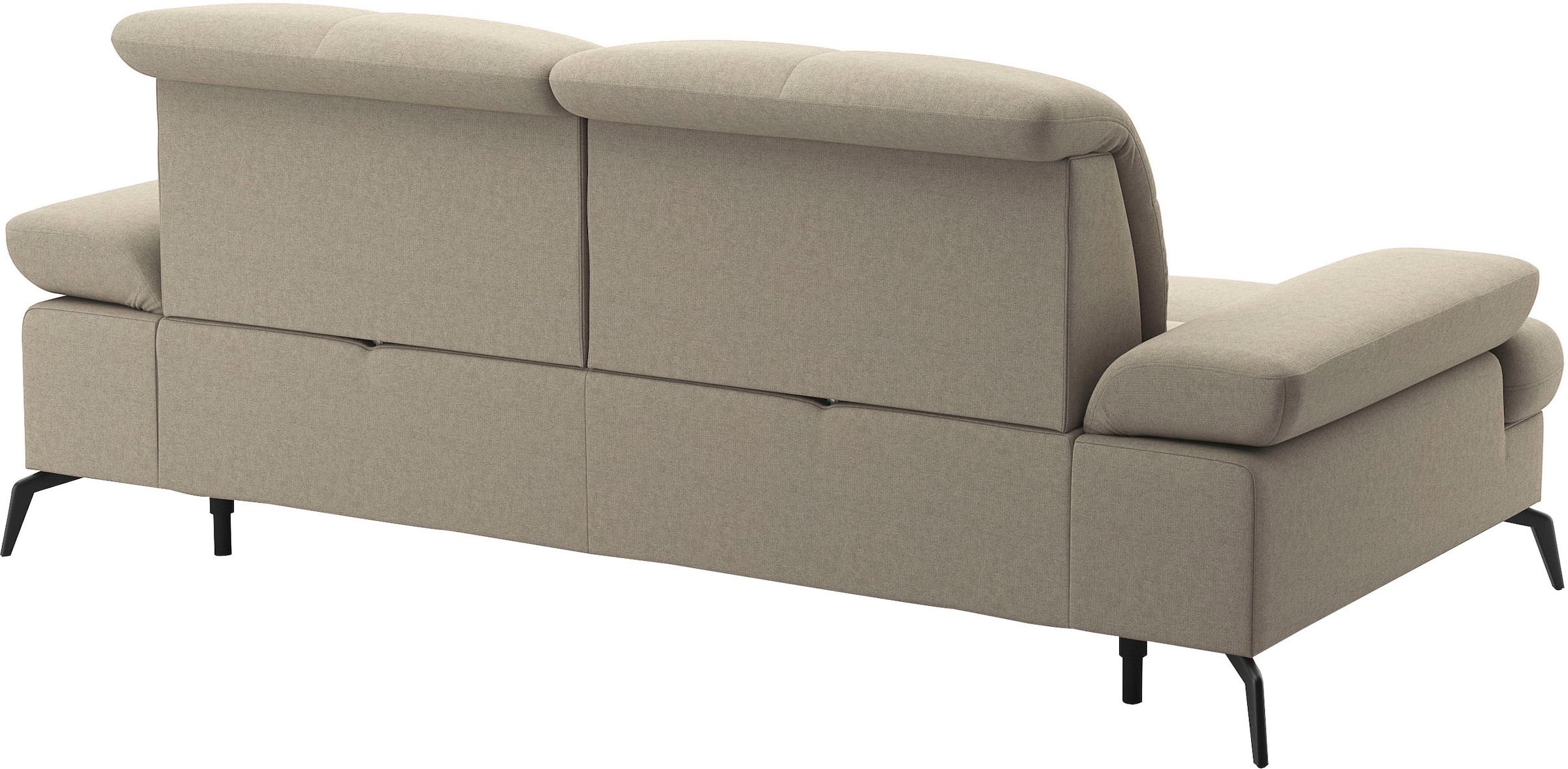 sit&more 3-Sitzer »Amica, inkl. Sitztiefenverstellung und Armteilverstellung« wahlweise mit Kopfteilverstellung und Bettfunktion