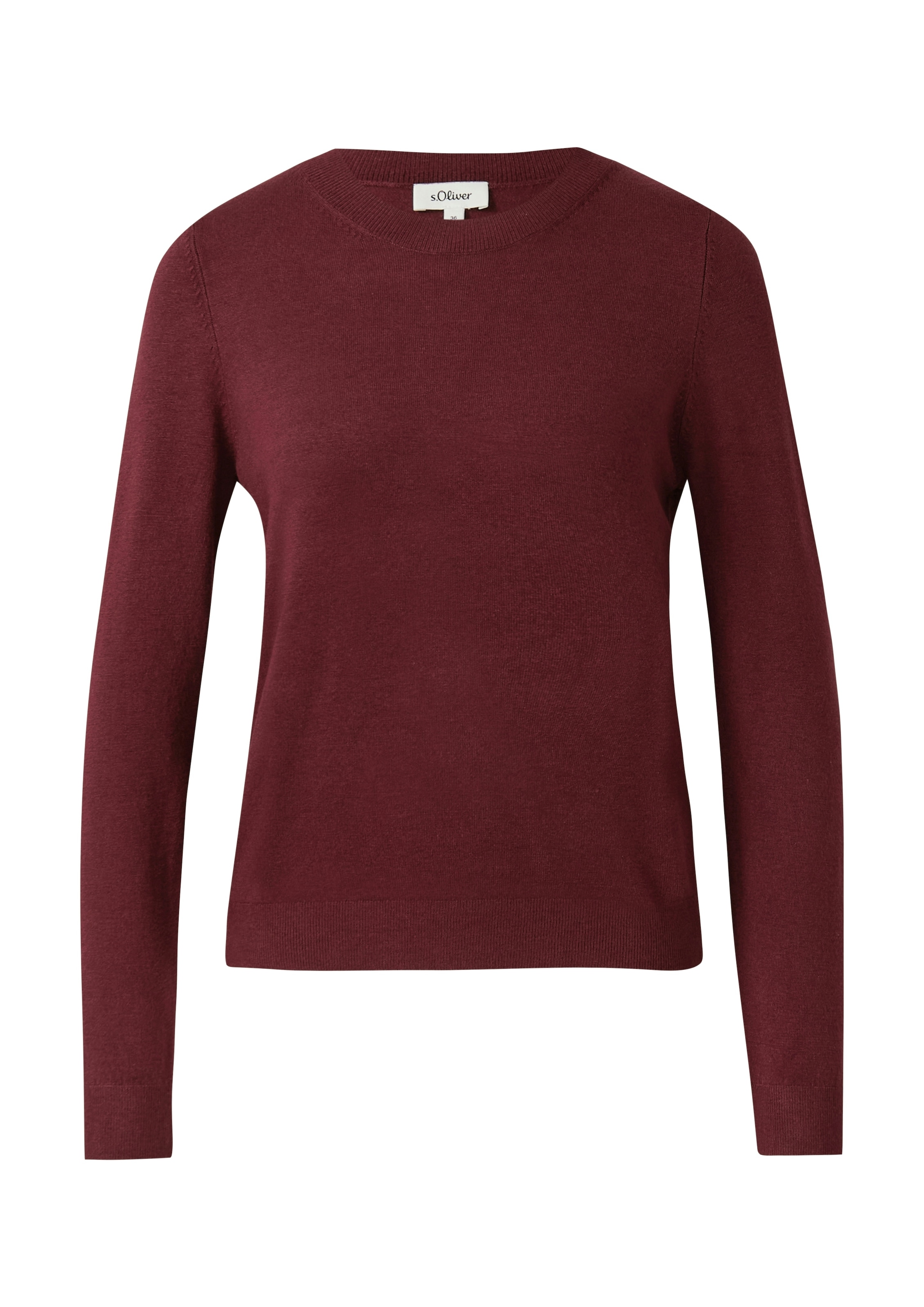 s.Oliver Pull en tricot avec col montant