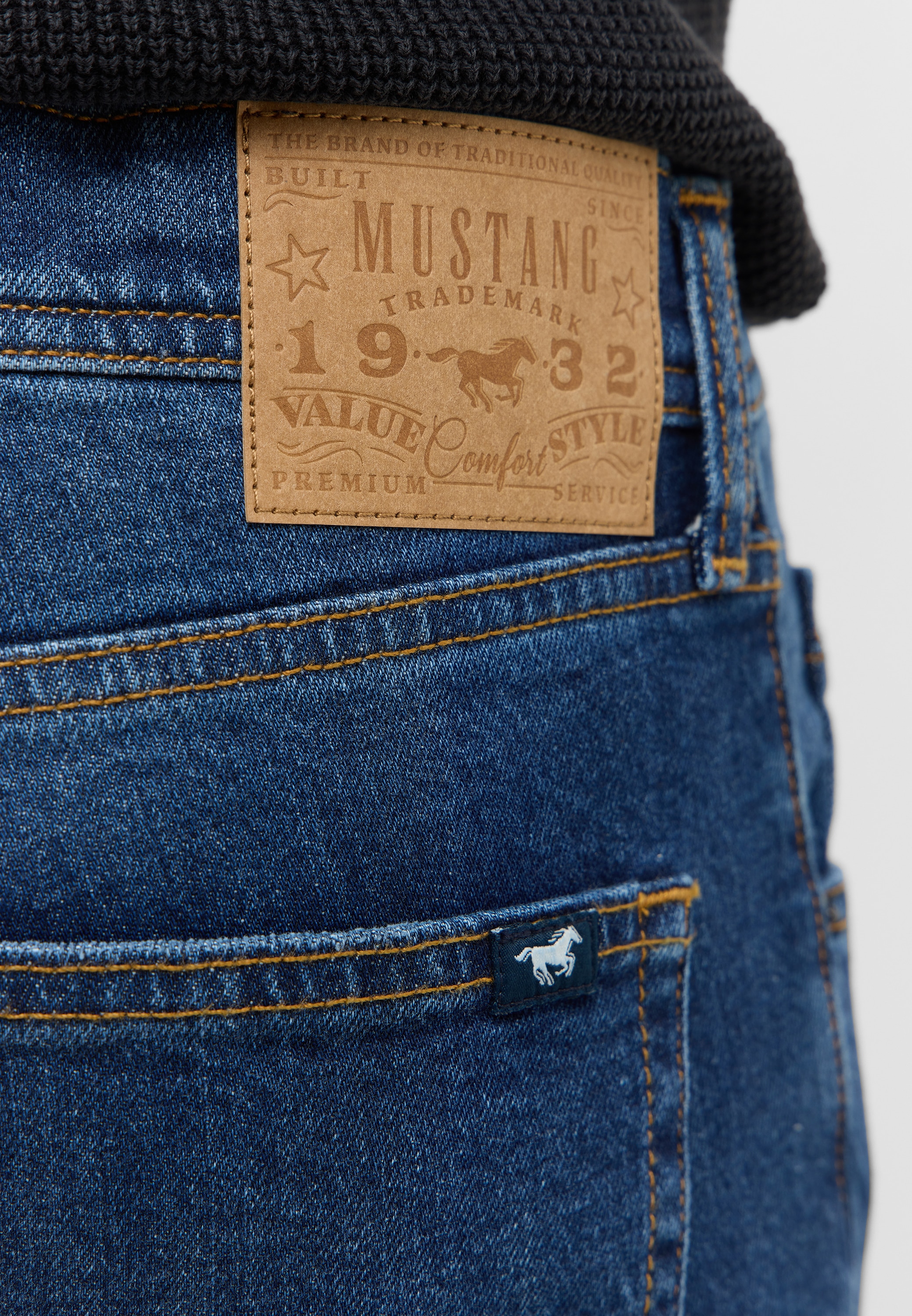 MUSTANG Straight-Jeans »Herren Style Denver Straight«