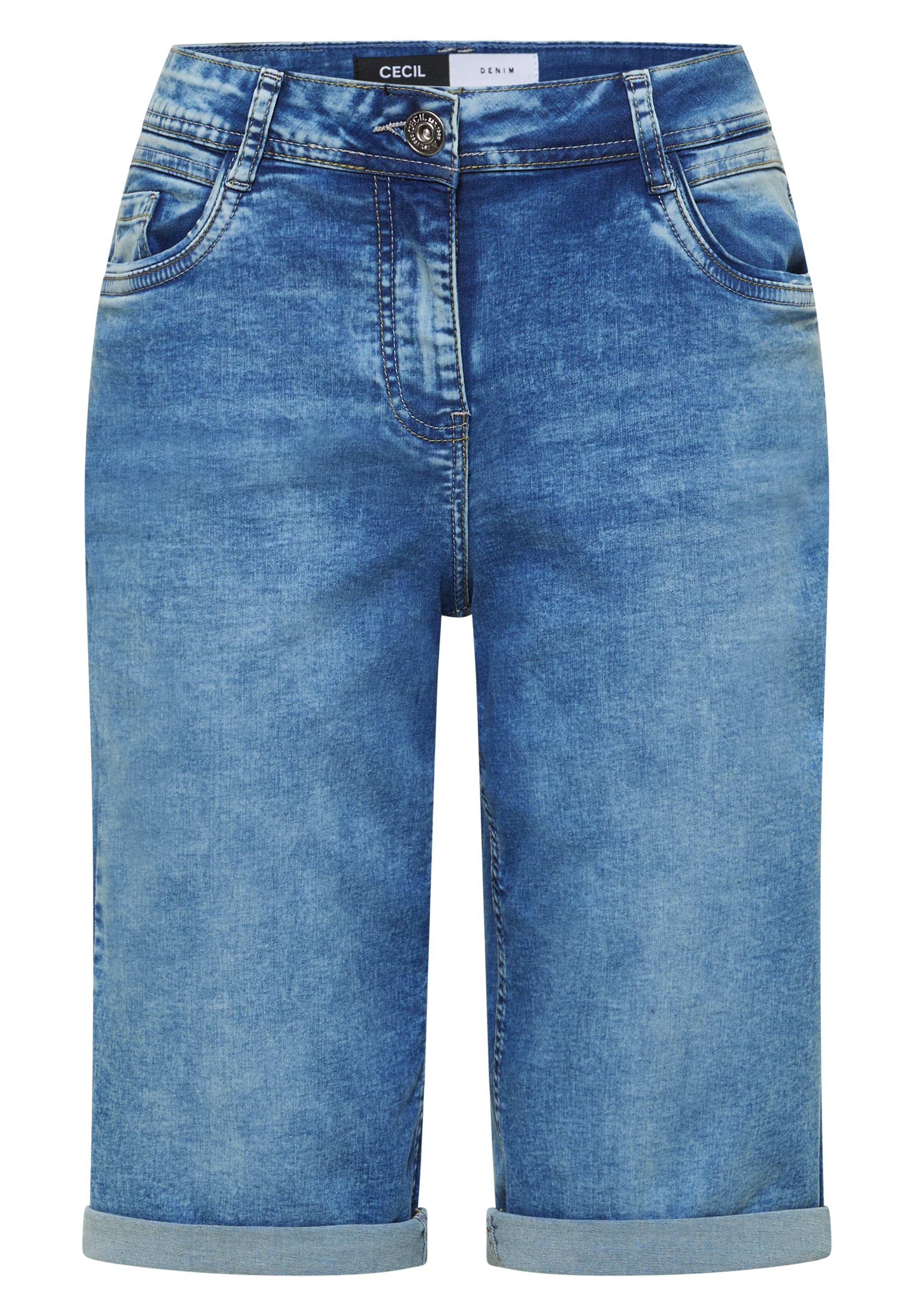 Cecil Shorts »Neele«  Jeans-Shorts/Loose Fit mit Stretch