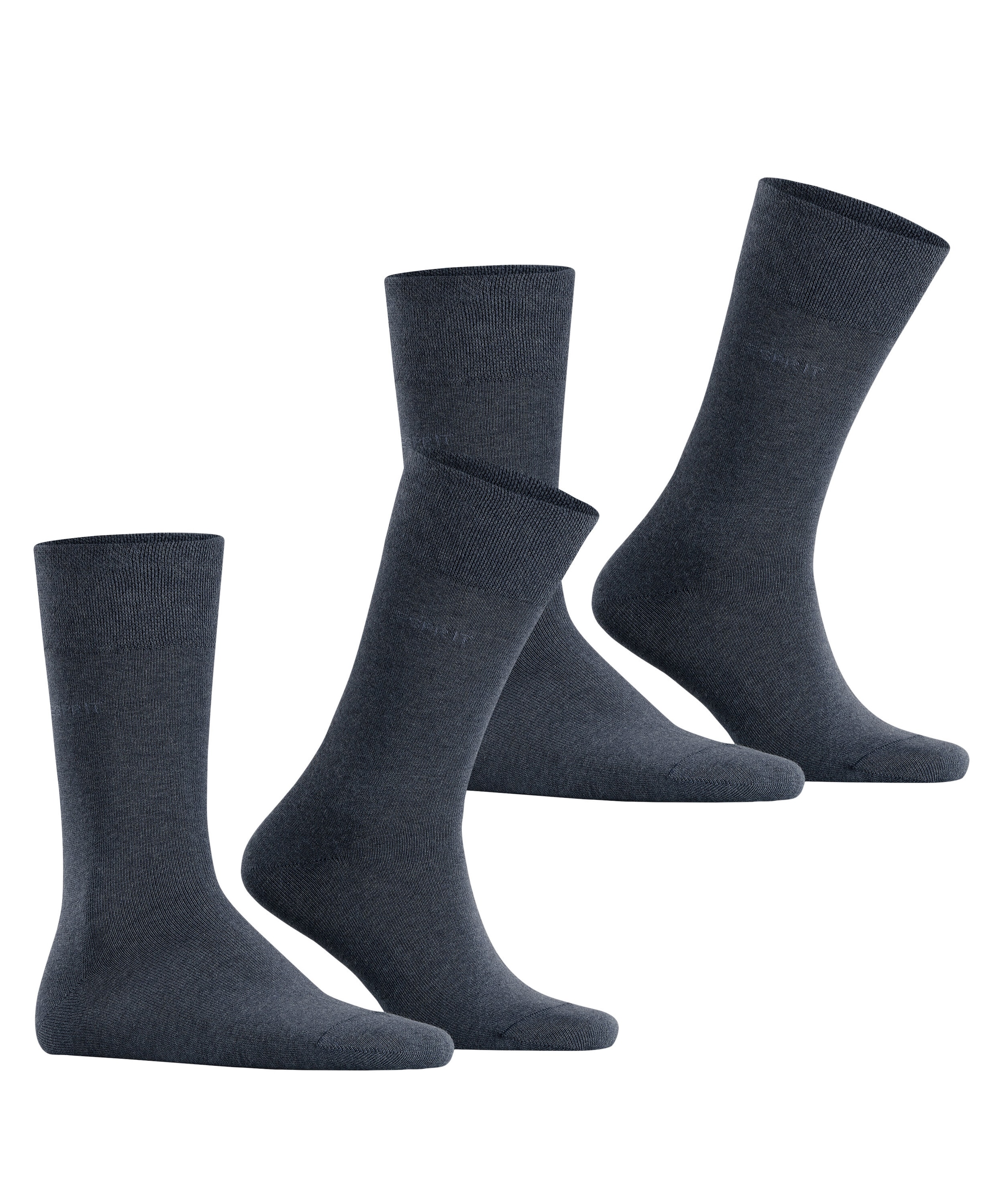 Esprit Socken »Basic Easy«, (2 Paar), breiter Komfortbund, Doppelpack