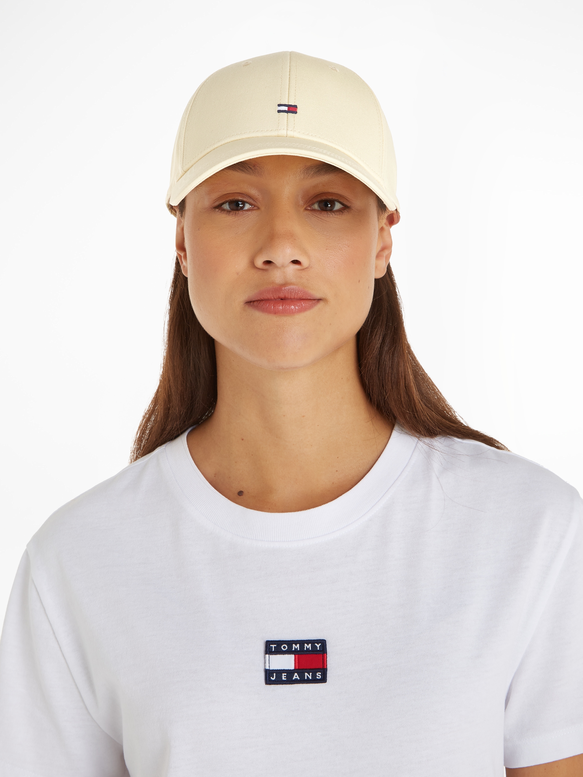 Tommy Hilfiger Baseball Cap »ESSENTIAL FLAG CAP«, mit Logostickerei