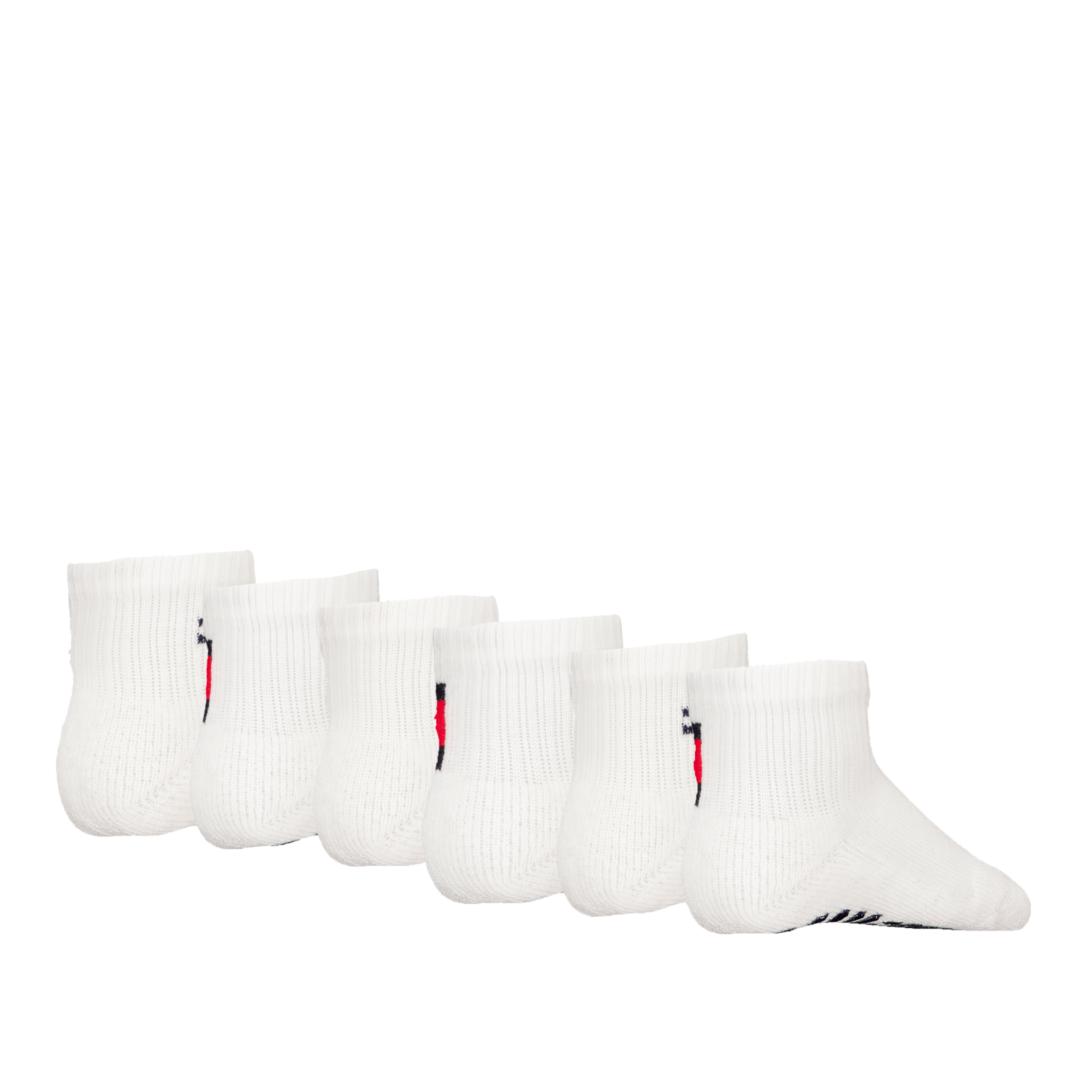 Tommy Hilfiger Chaussettes »TH BABY SOCK 6P FLAG SOCK ECOM« 6 Paar,  ABS Anti-Rutsch am Fuss