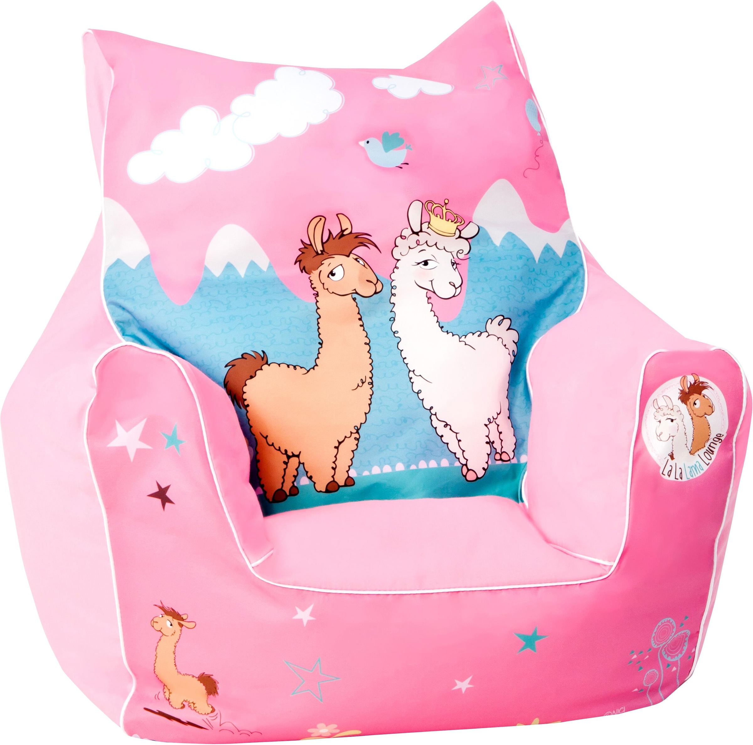 Image of Knorrtoys® Sitzsack »NICI La-La-Lama Lounge«, für Kinder; Made in Europe bei Ackermann Versand Schweiz