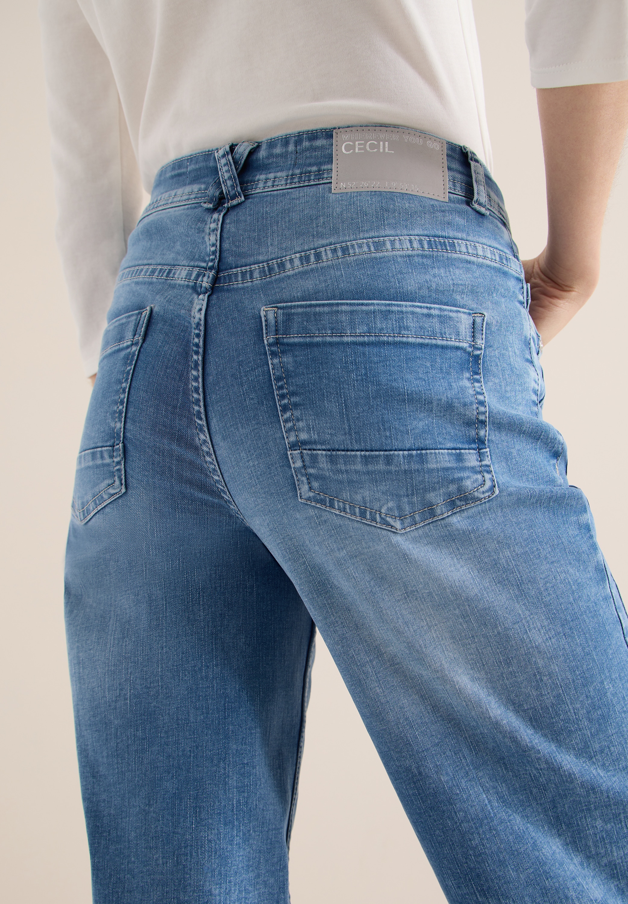 Cecil Jeans large »Style Toronto« oben Slim Fit, mit Stretch