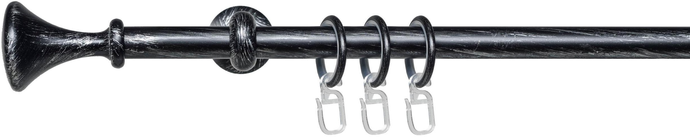 Image of Liedeco Gardinenstange "Esp Kegel" Ø 16 mm 1 läufig-läufig Fixmass 1-läufig im Fixmass Ø 16 mm