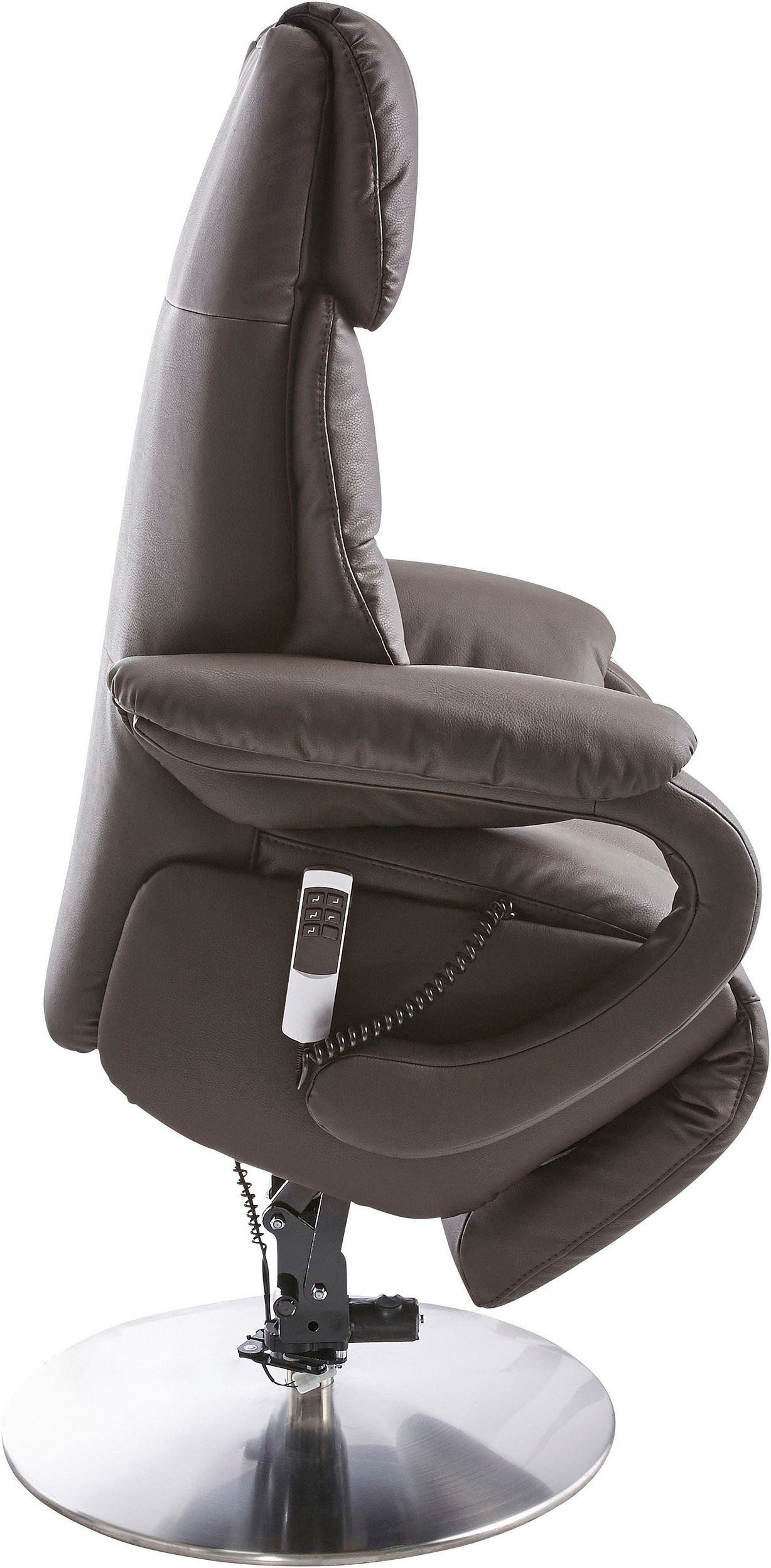sit&more TV-Sessel »Invito mit Kopfteilverstellung & Drehfunktion, weitere Funktionen« in Grösse M, wahlweise mit Motor und Aufstehhilfe